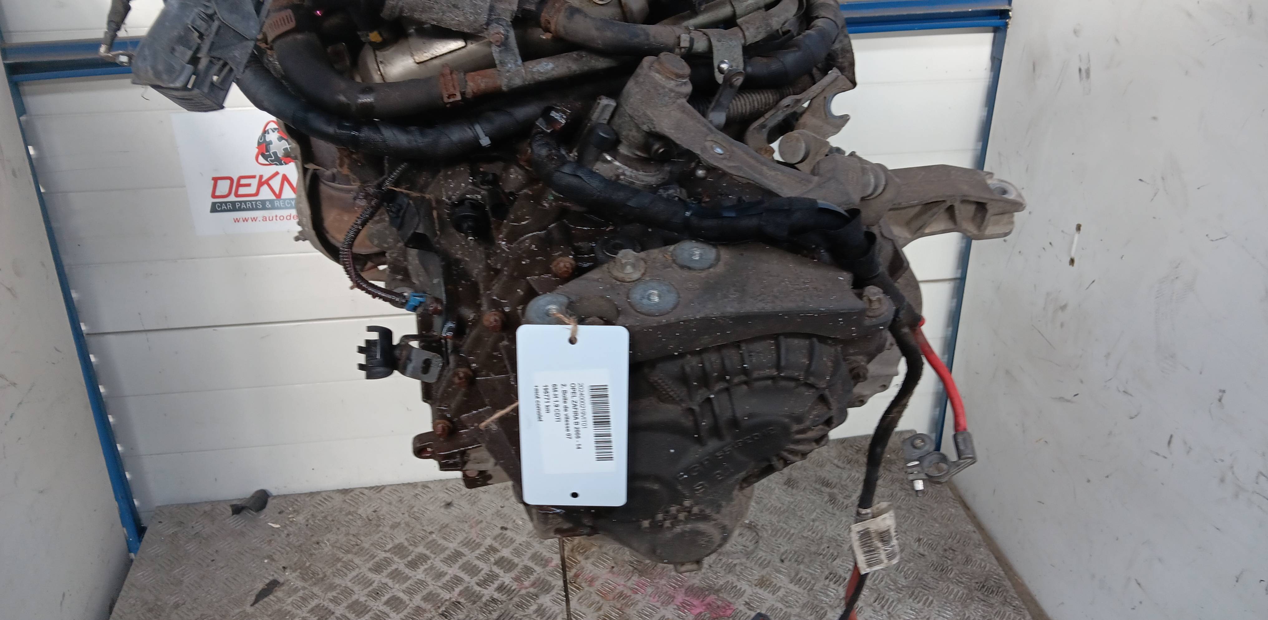 2. Boite de vitesse Opel ZAFIRA B 2005 - 14