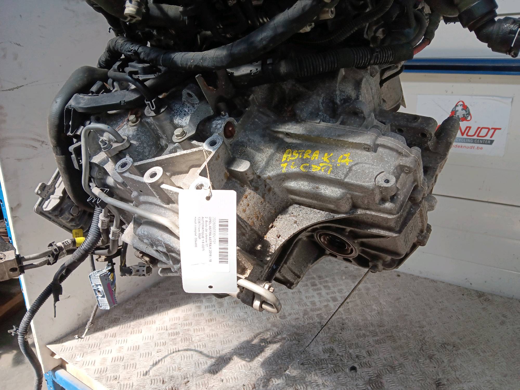 2. Boite de vitesse Opel ASTRA K 2015 - 19