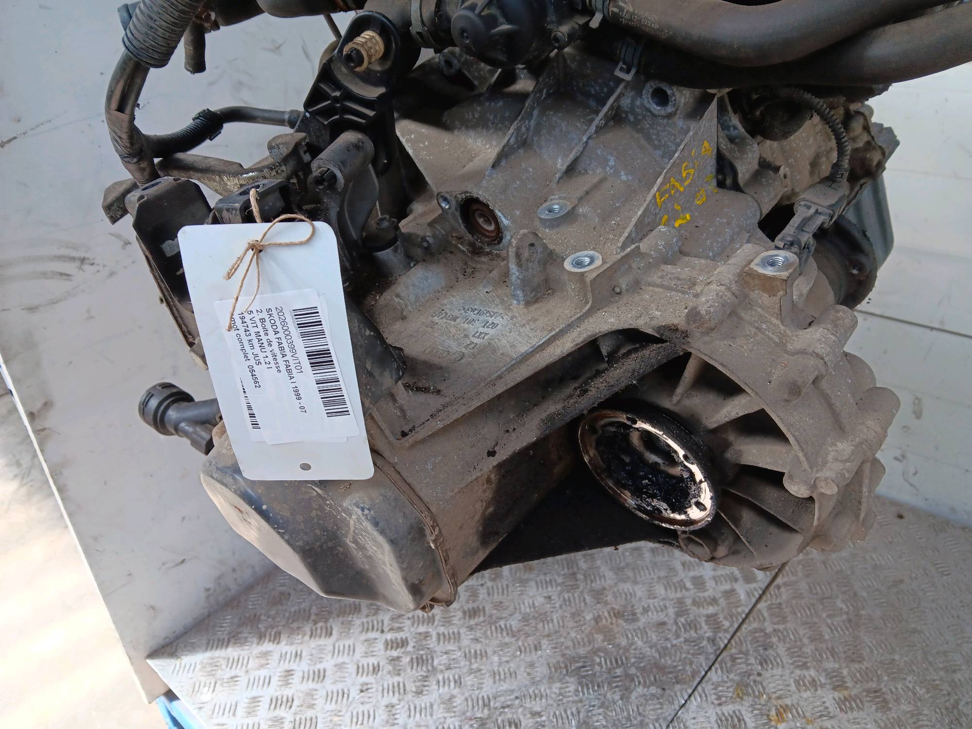 2. Boite de vitesse Skoda FABIA I 1999 - 07