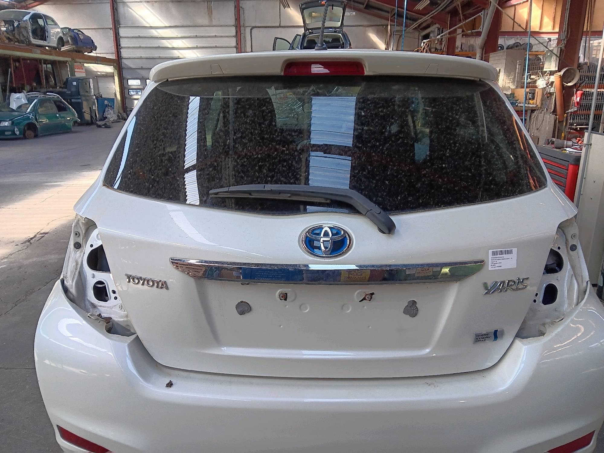 Achterklep Toyota YARIS III 2011 - 20