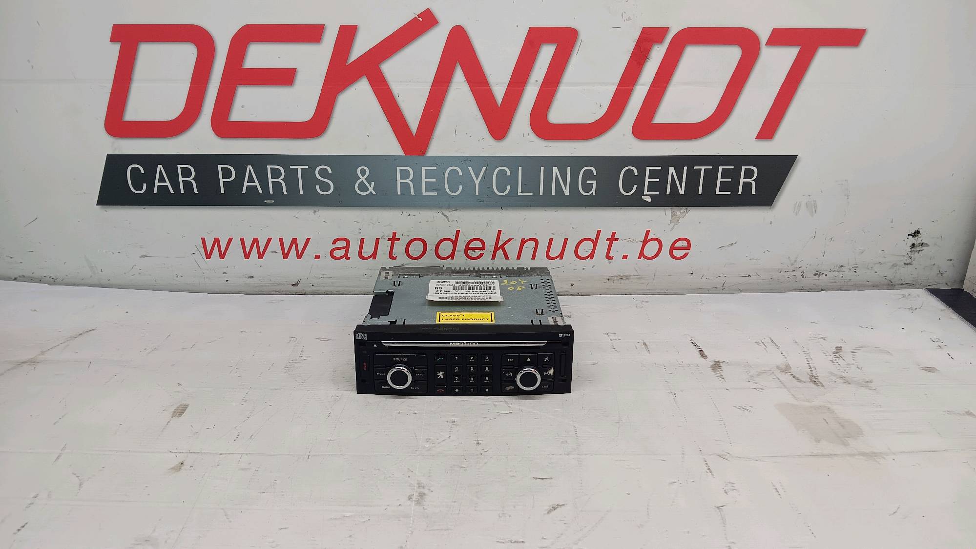 Radio Peugeot 207 2006 -12