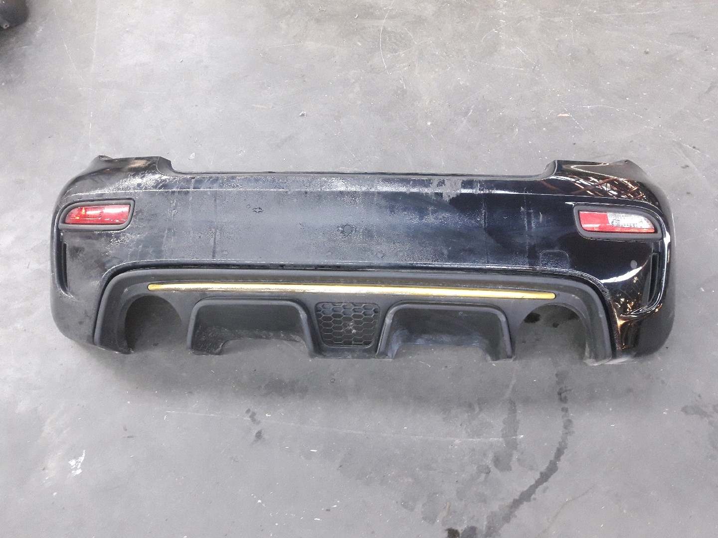 Bumper achter met sensor Fiat 500 2015 -