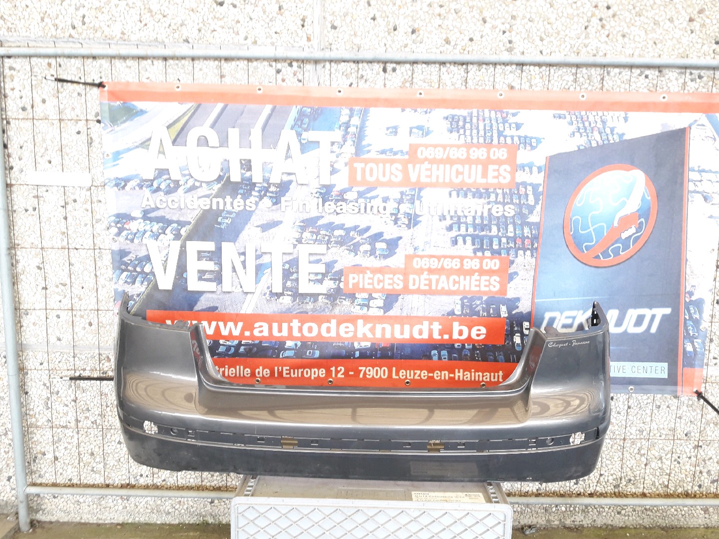 Bumper achter Saab 9-3 II 2002 - 07