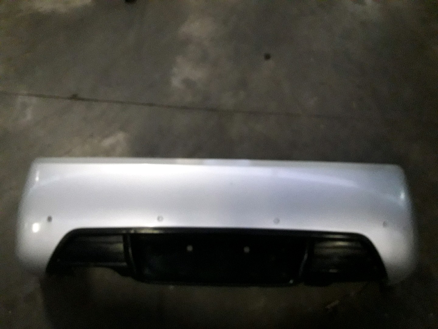 Bumper achter met sensor Peugeot 407 2004 - 11