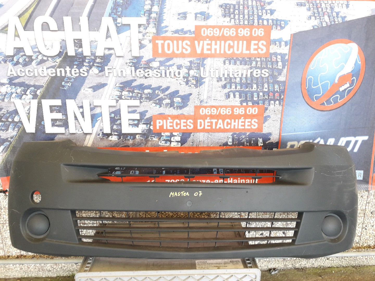 Bumper voor Renault MASTER II 1998 - 10