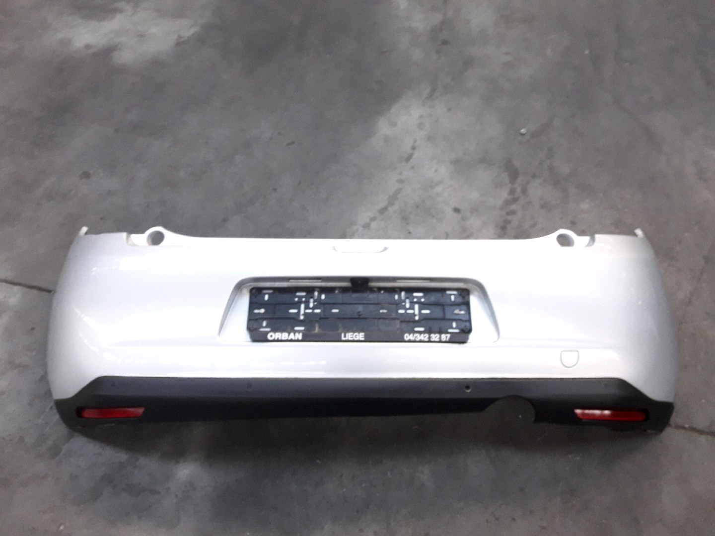 Bumper achter met sensor Citroen C3 II 2013 - 16