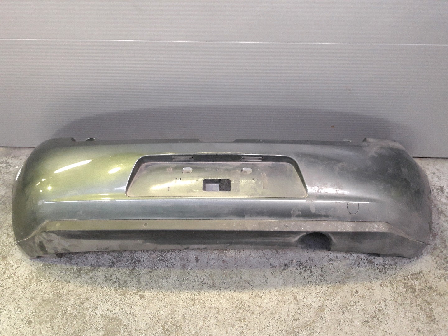 Bumper achter met sensor Citroen C3 II 2009 - 13