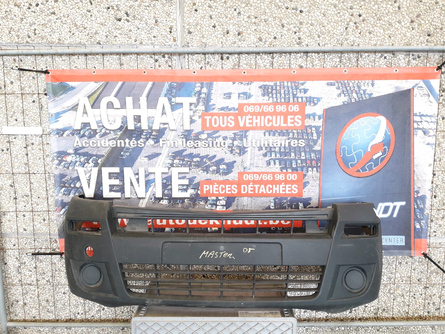 Bumper voor Renault MASTER II 1998 - 10