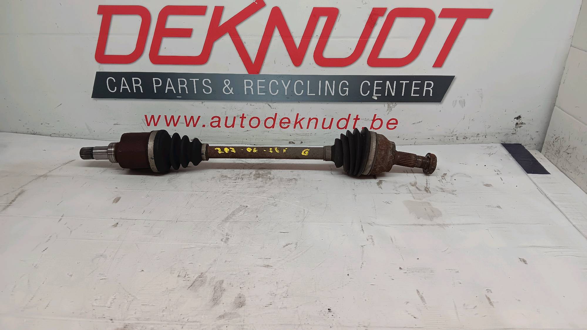 Kardan links voor Peugeot 207 2006 -12