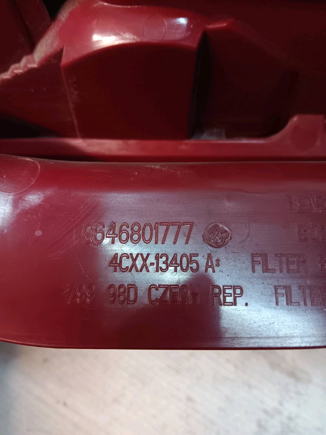 Lichtblok links achter Citroen C4  I  2004 - 10