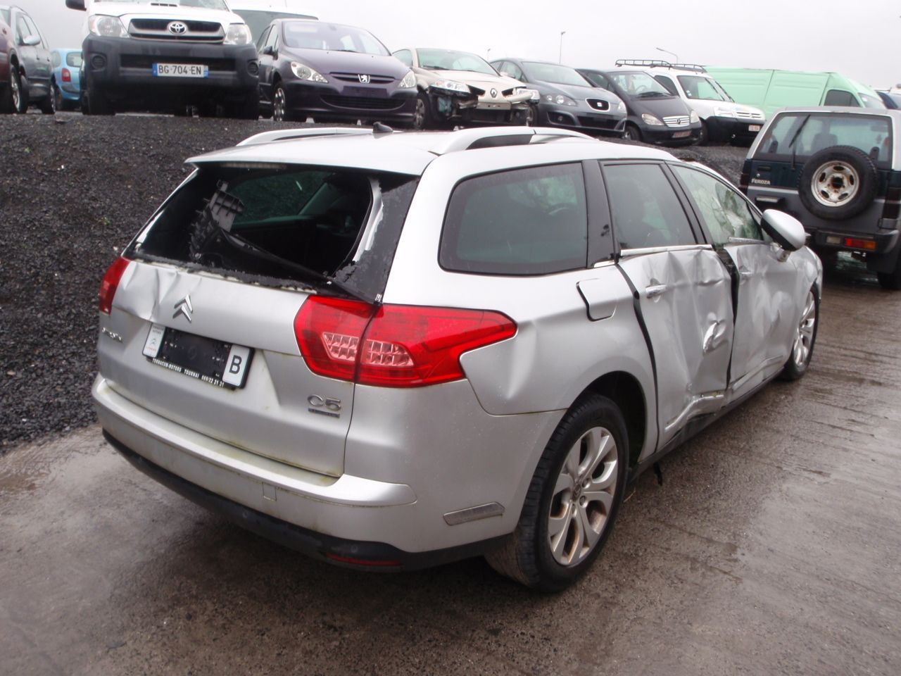 Lichtblok rechts achter koffer Citroen C5 II 2008 - 12