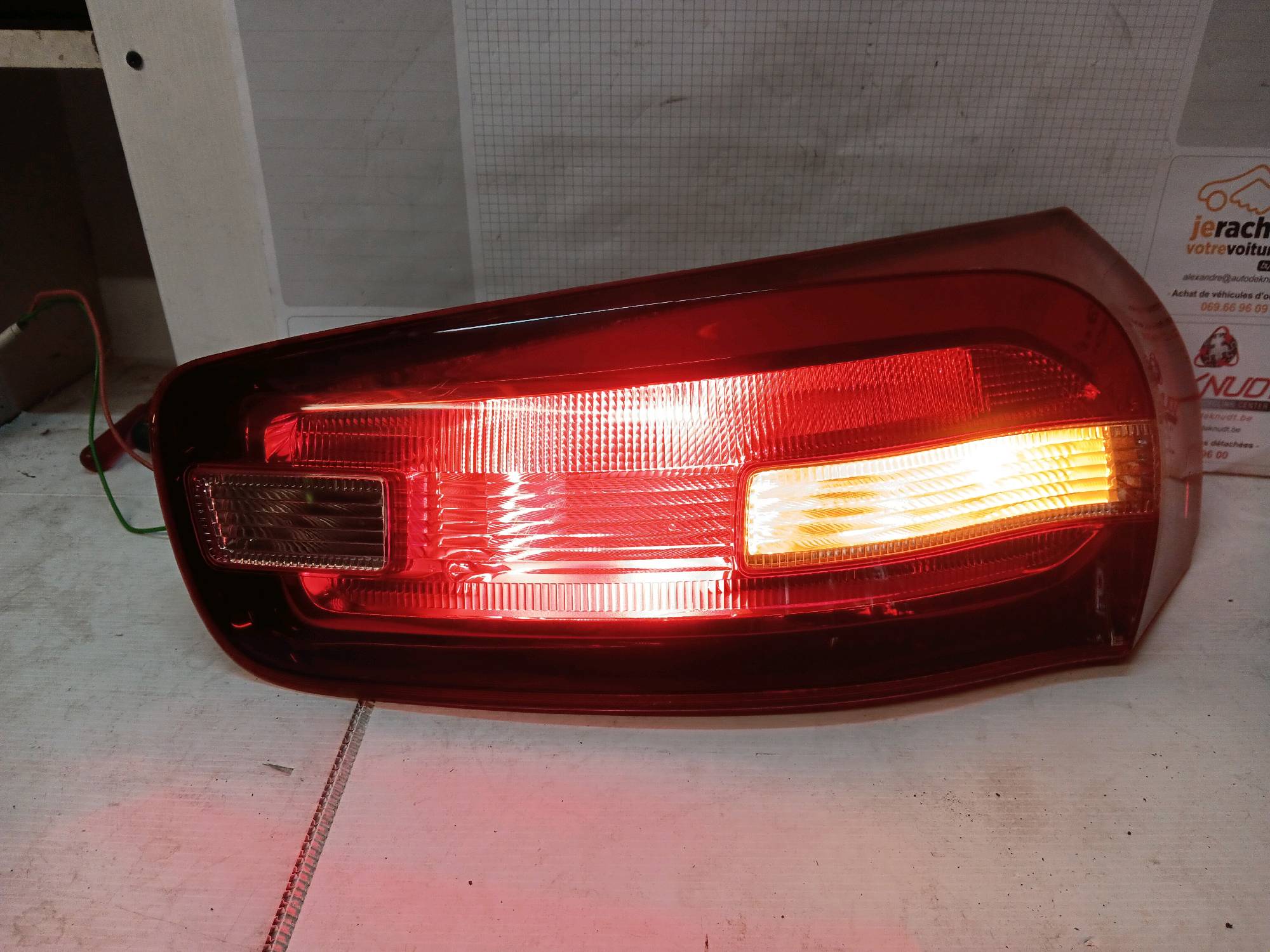 Lichtblok rechts achter koffer Citroen C4 PICASSO 2013 - 16