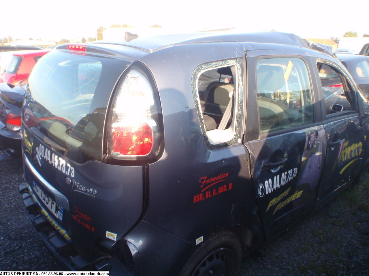 Lichtblok rechts achter Citroen C3 PICASSO 2009 - 12