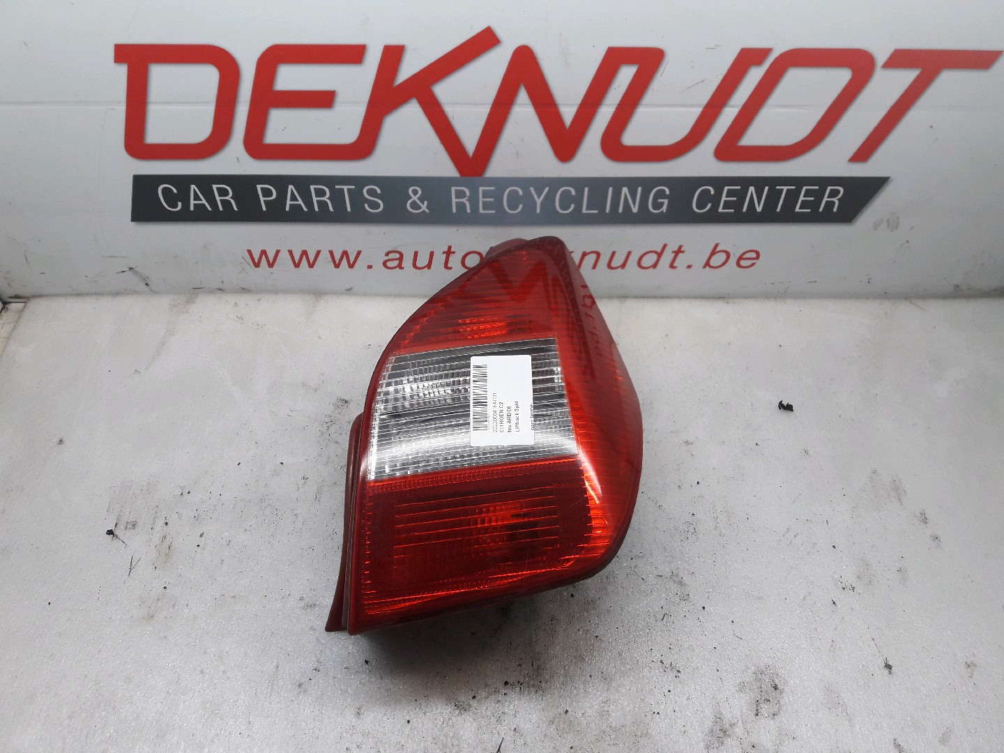Lichtblok rechts achter Citroen C2