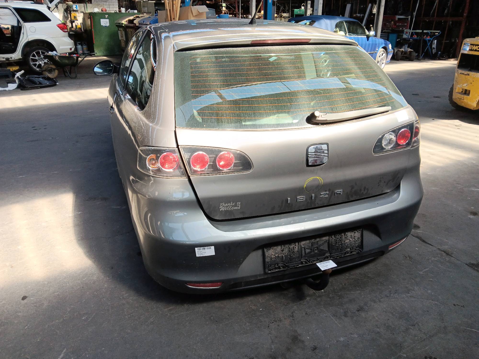 Bumper achter Seat IBIZA III 2002 - 08 6L