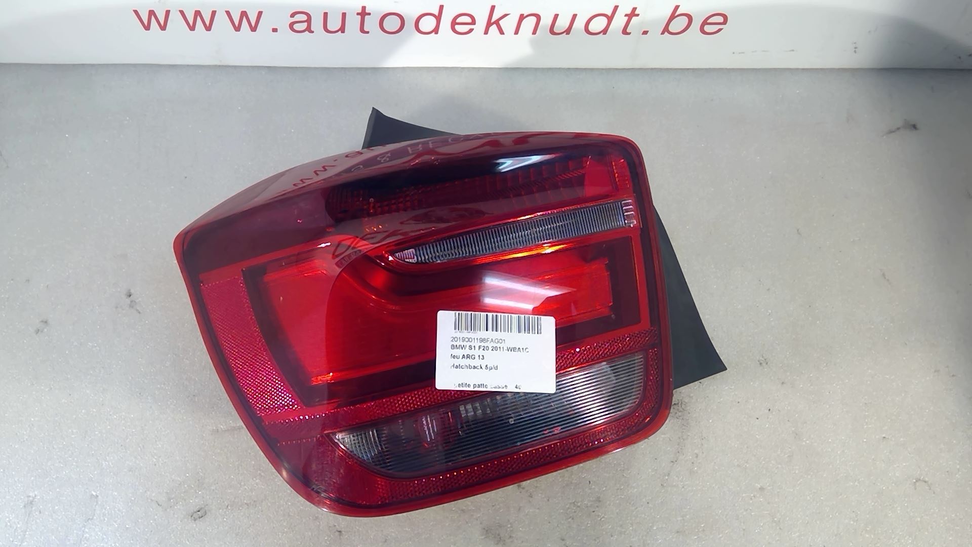 feu ARG Bmw S1 F20 2011 - 15