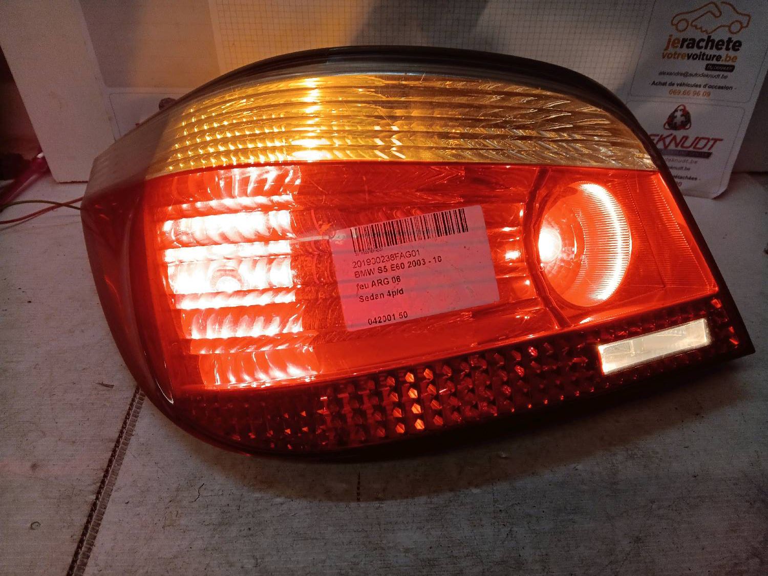 feu ARG Bmw S5 E60 2003 - 10