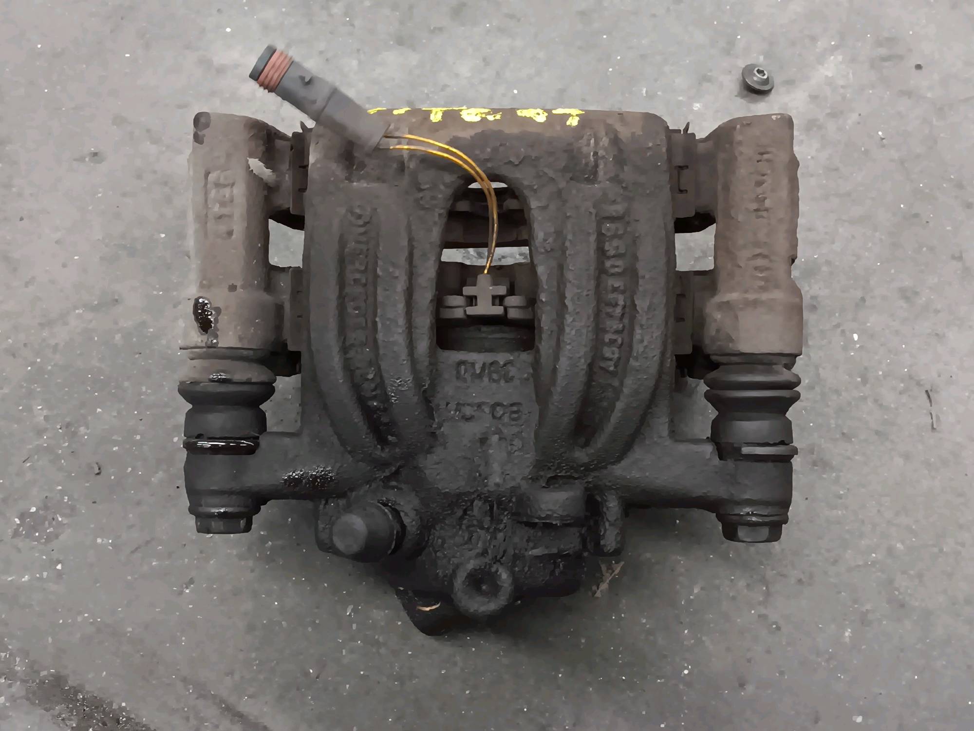 Remschijf rechts ACHTER Mercedes-Benz VITO W639 2003 - 14