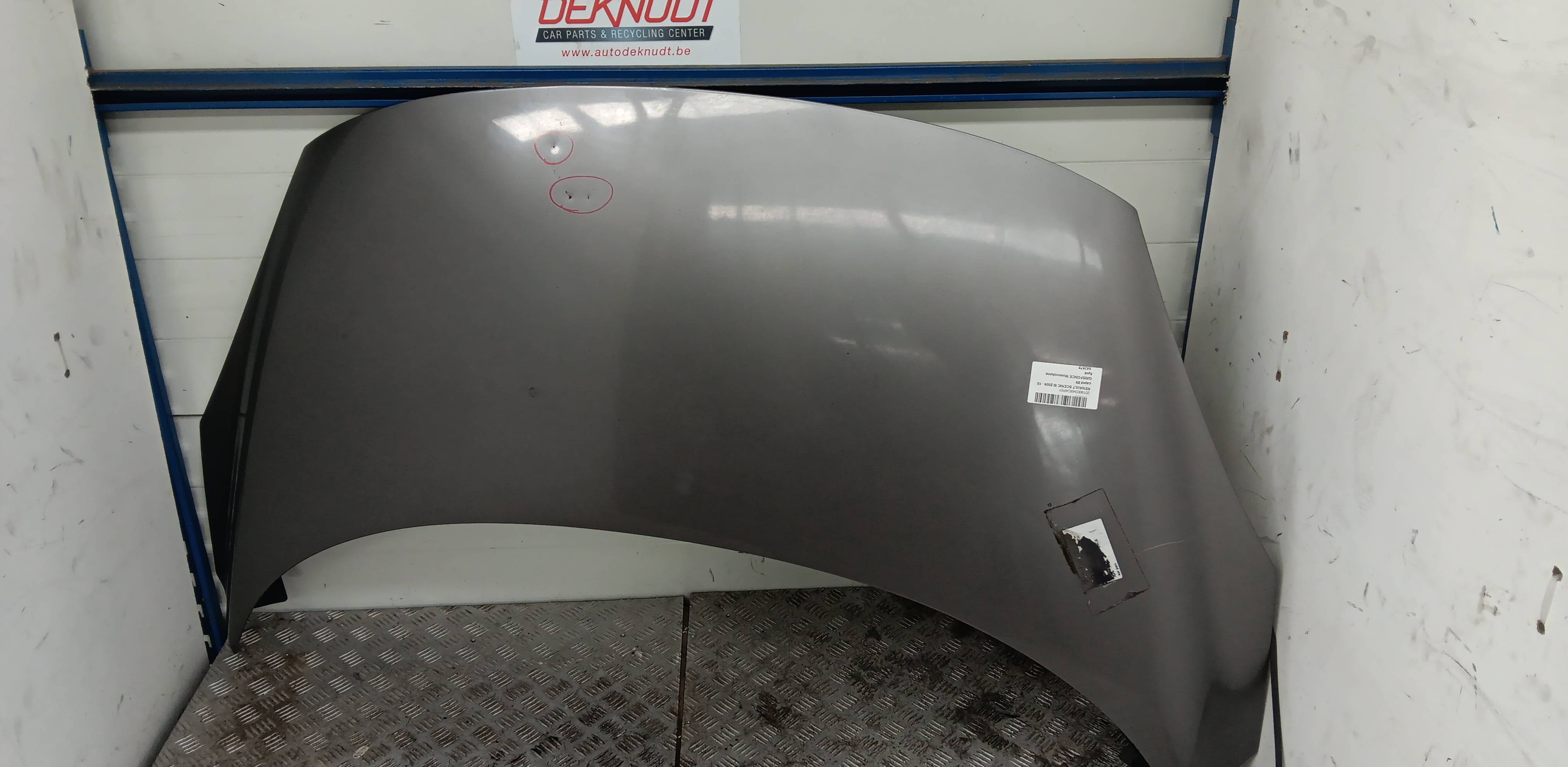Motorkap Renault SCENIC III 2009 - 16