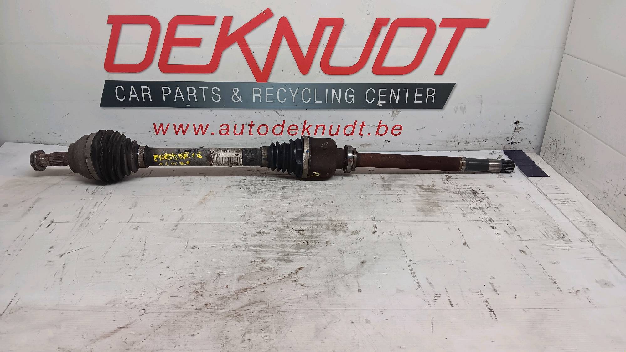 Kardan rechts voor Peugeot PARTNER II 2008 - 18