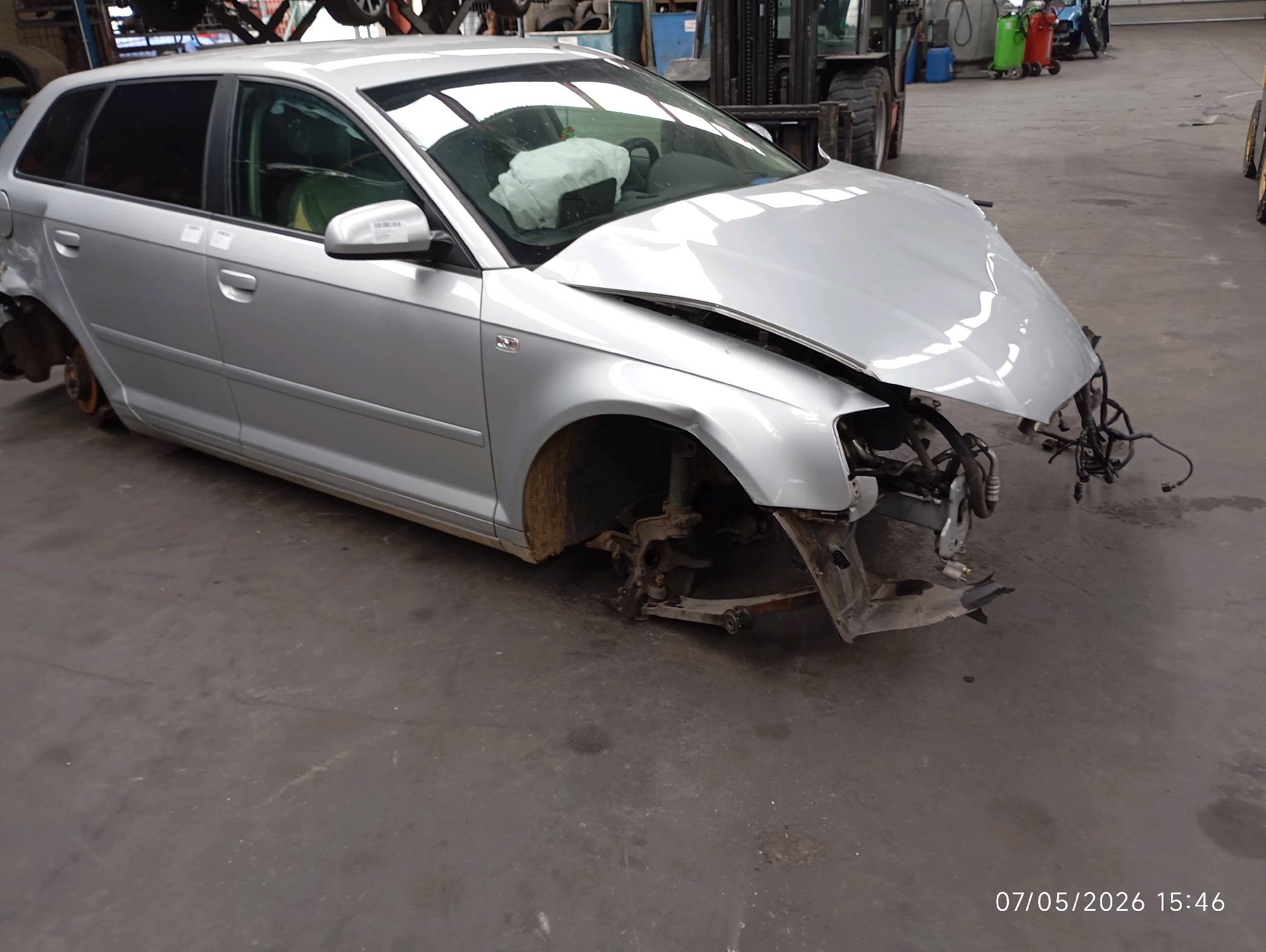 Deur rechts voor Audi A3 8P 2005 - 08