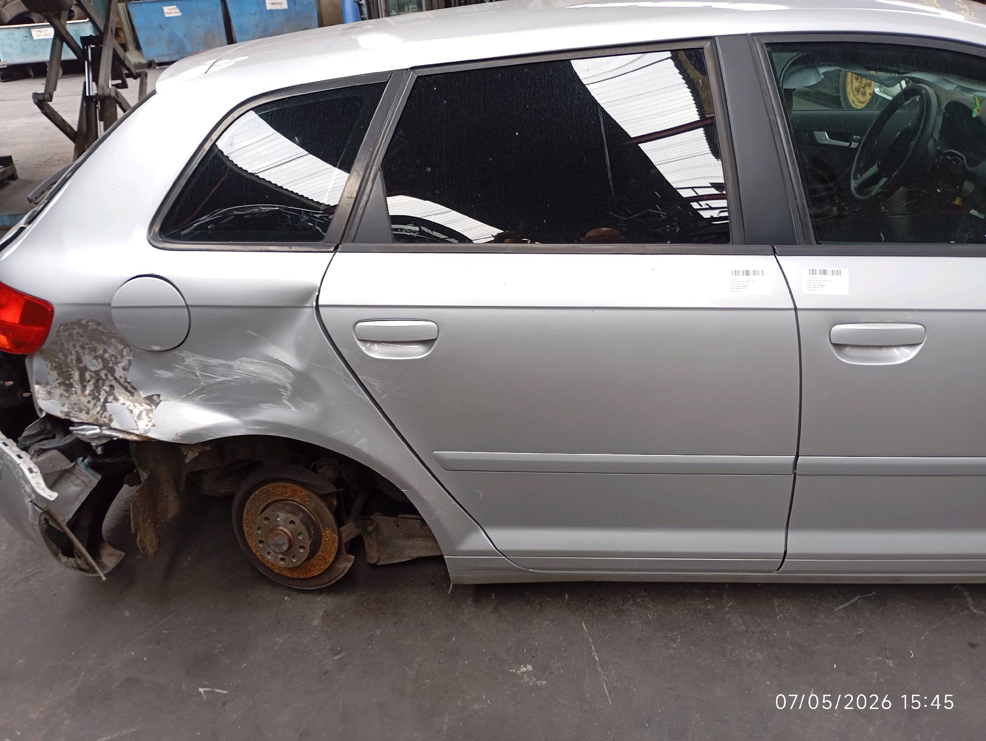 porte AR D Audi A3 8P 2005 - 08