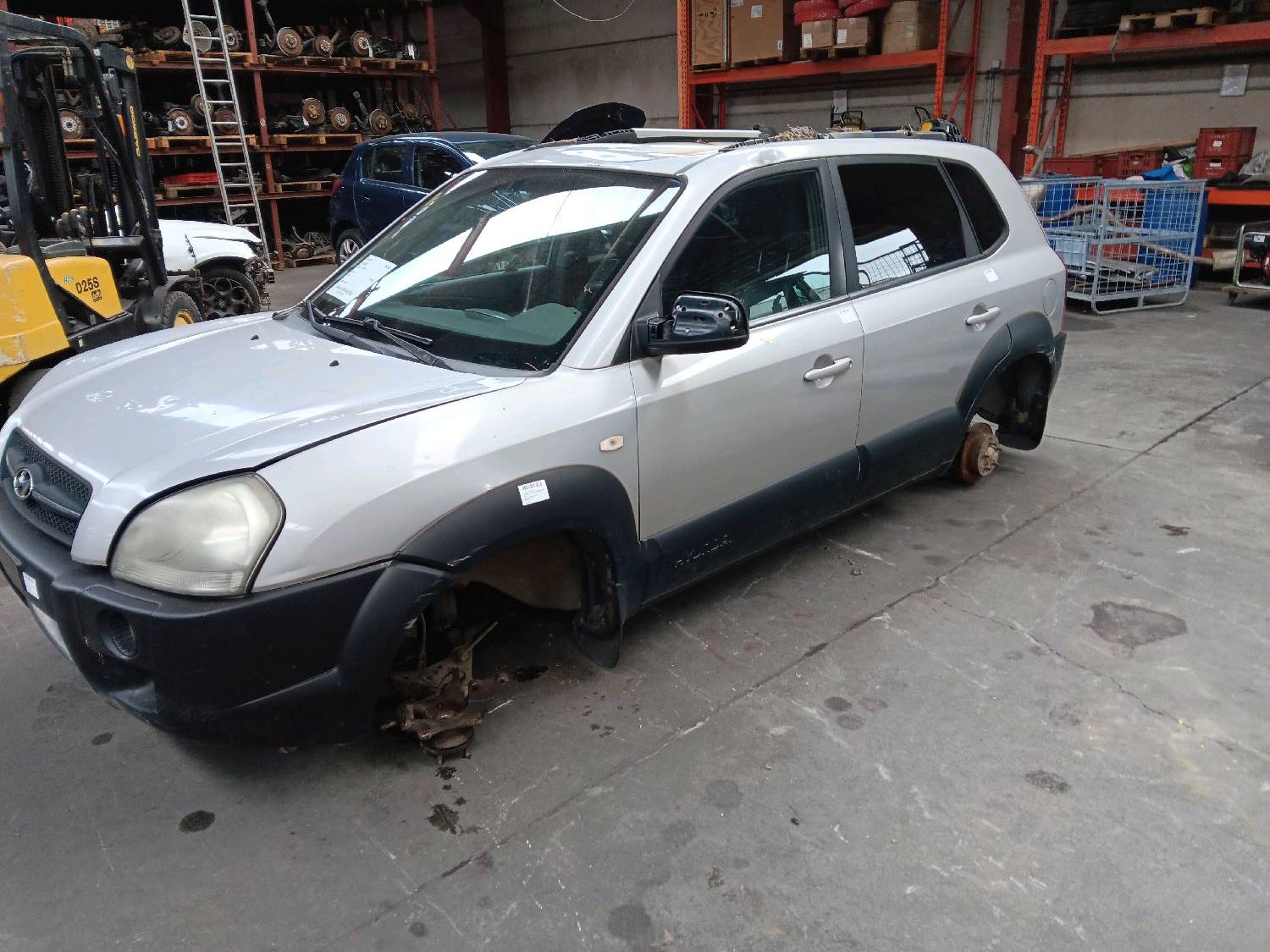 Deur links voor Hyundai TUCSON I 2004 - 09