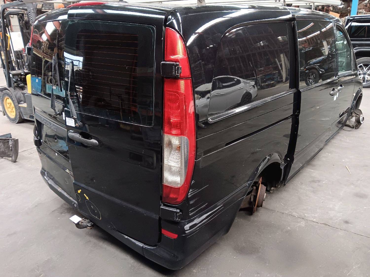 Achter deur koffer rechts Mercedes-Benz VITO W639 2003 - 14