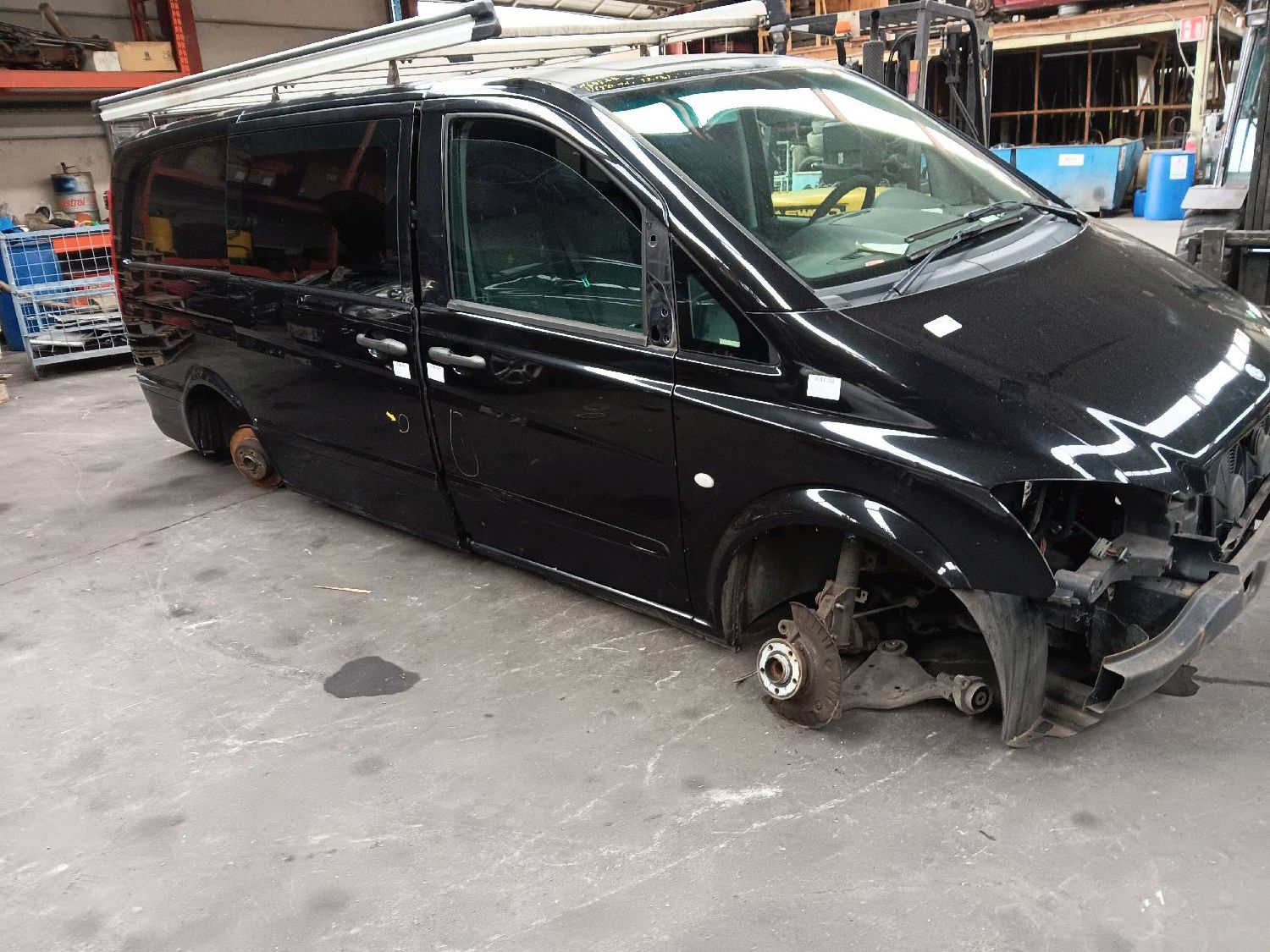 Schuivdeur rechts Mercedes-Benz VITO W639 2003 - 14
