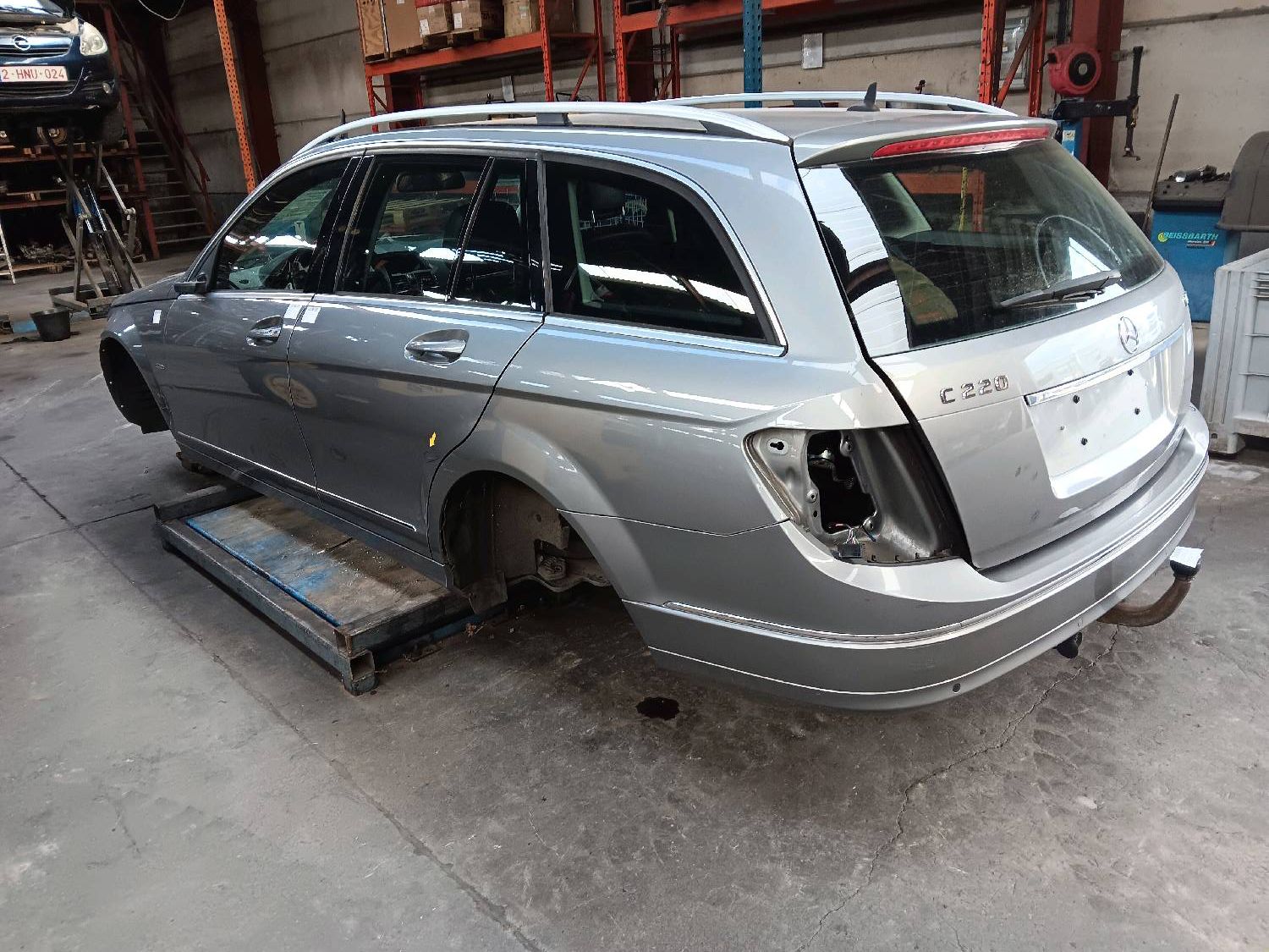 Deur links achter Mercedes-Benz C 204 2007 - 10