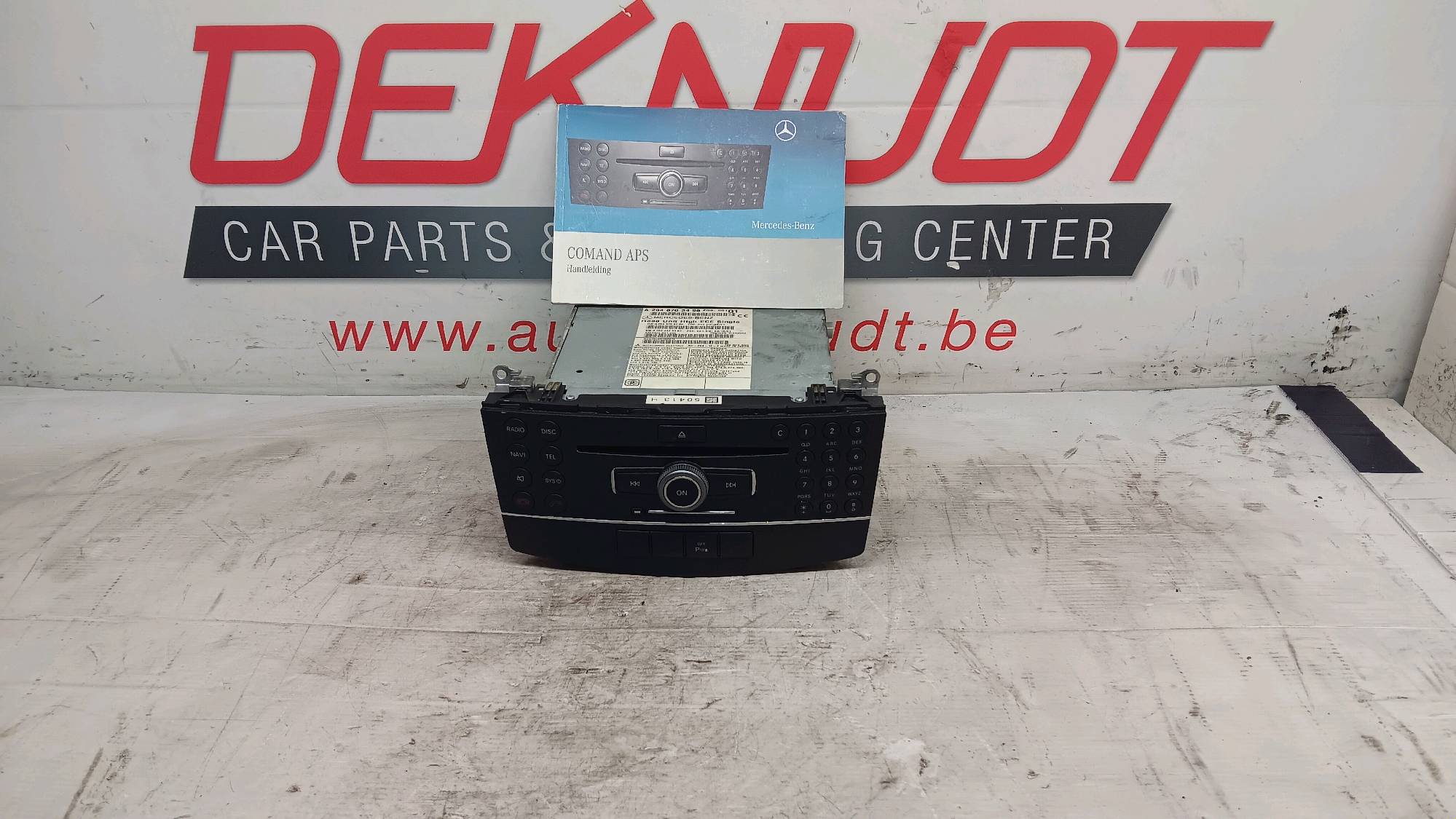 radio Mercedes-Benz C 204 2007 - 10