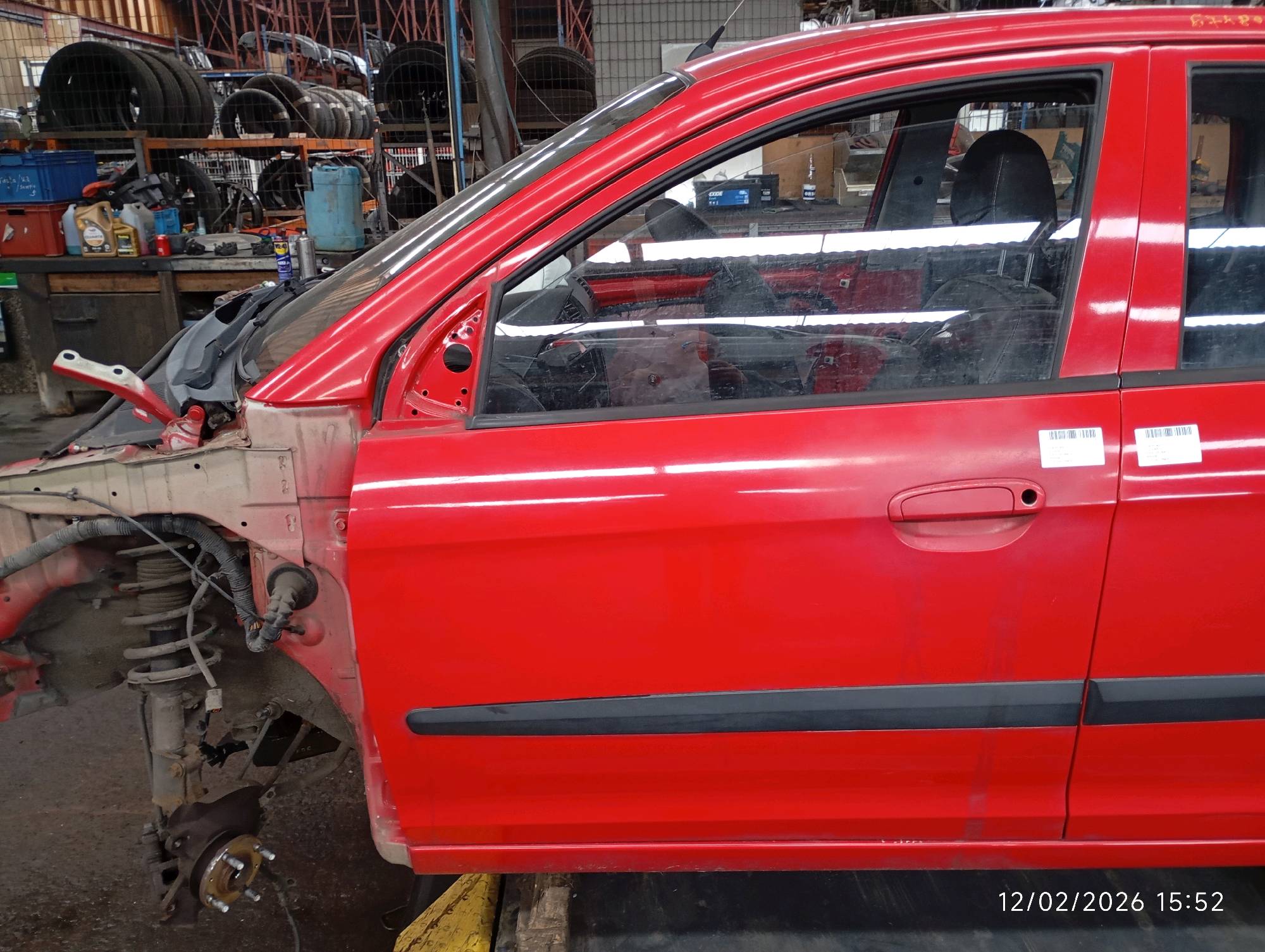 Deur links voor Kia PICANTO I 2007 - 11