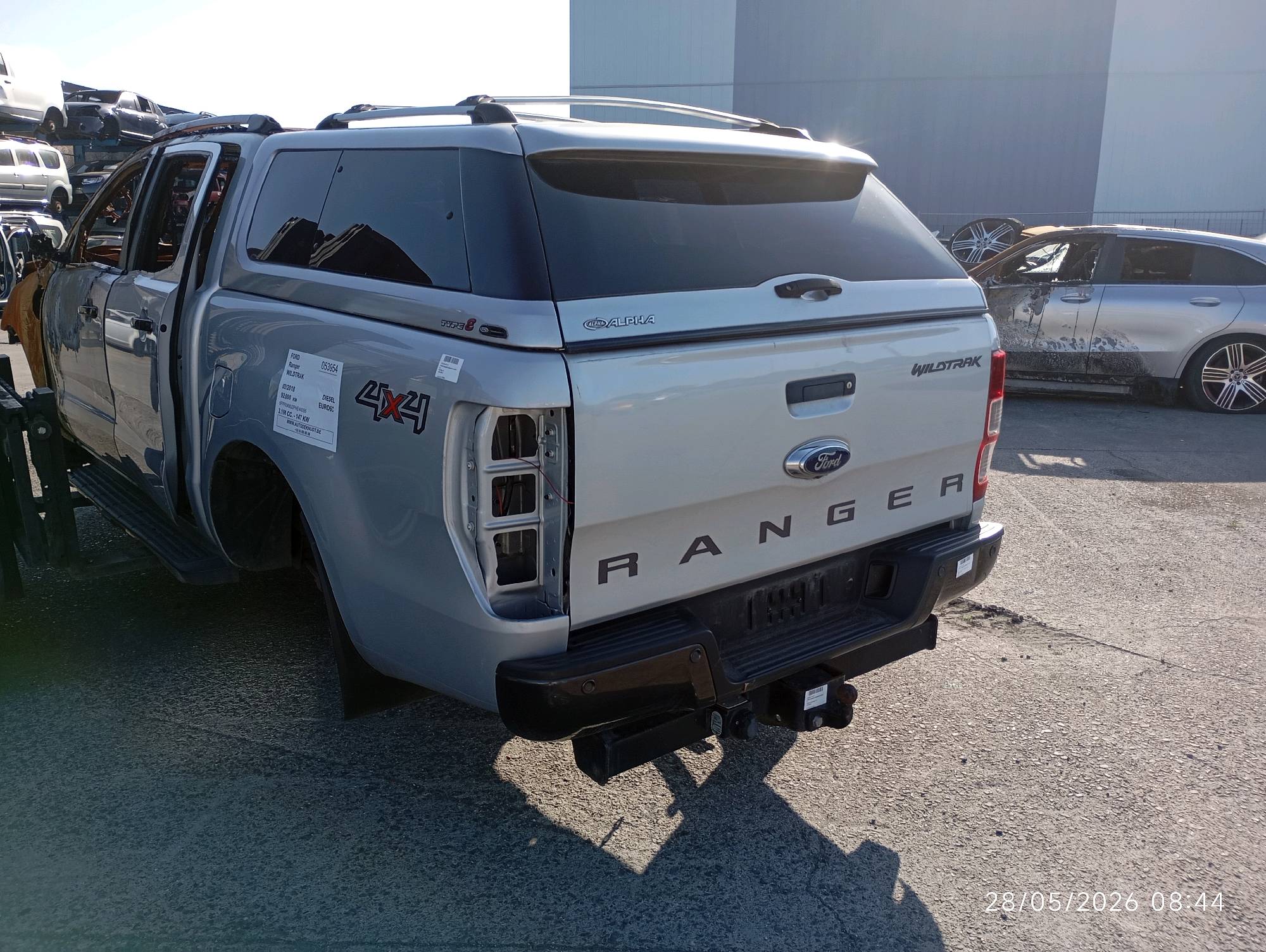hardtop Ford RANGER III 2016 - 19