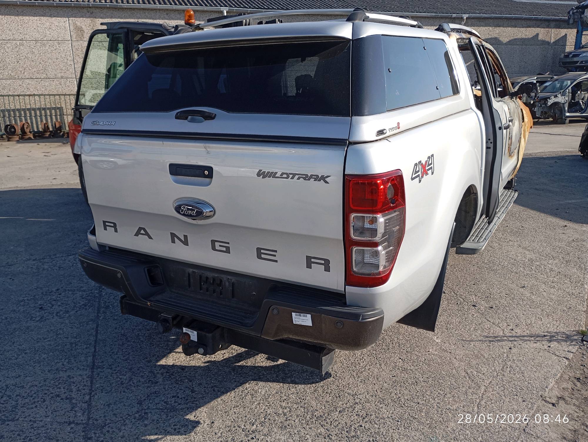 Trekhaak Ford RANGER III 2016 - 19