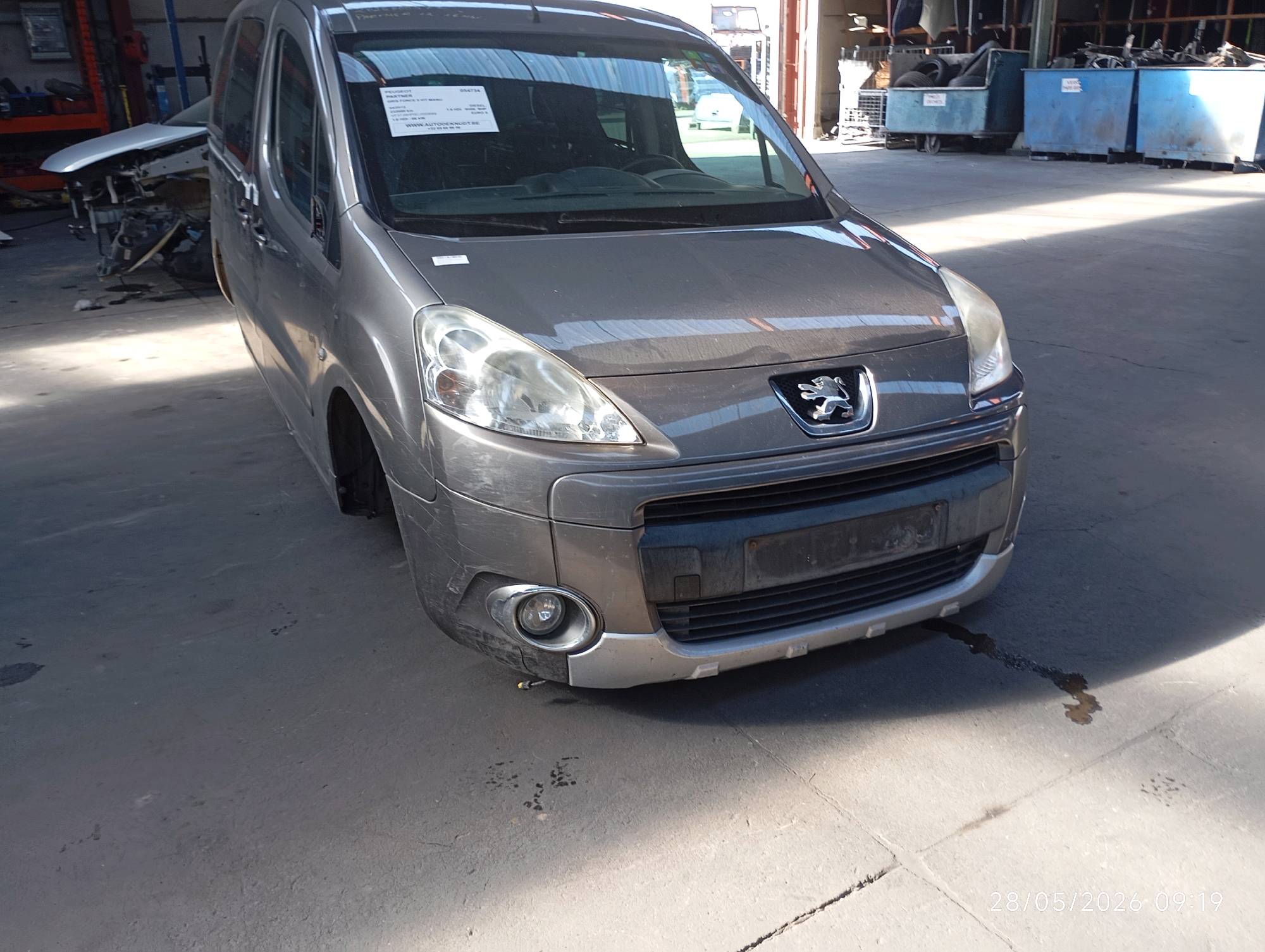 Complete front parts Peugeot PARTNER II 2008 - 18