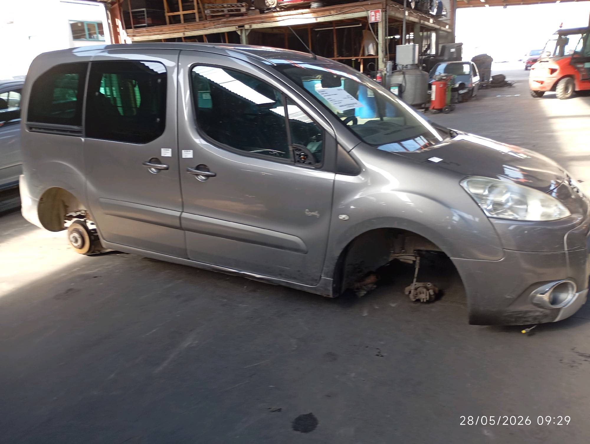 Schuivdeur rechts Peugeot PARTNER II 2008 - 18