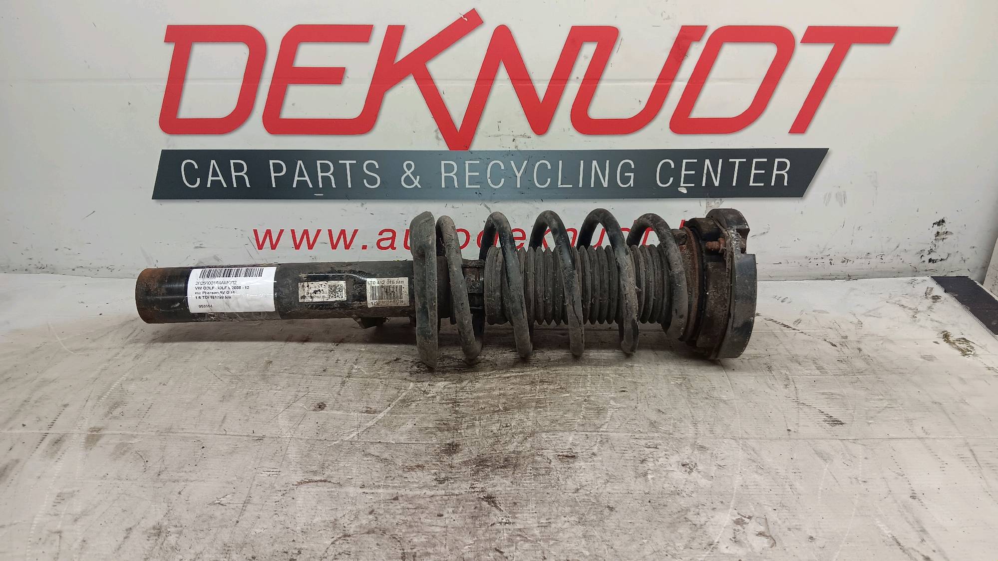 Mc Pherson links voor Vw GOLF 6 2008 - 12
