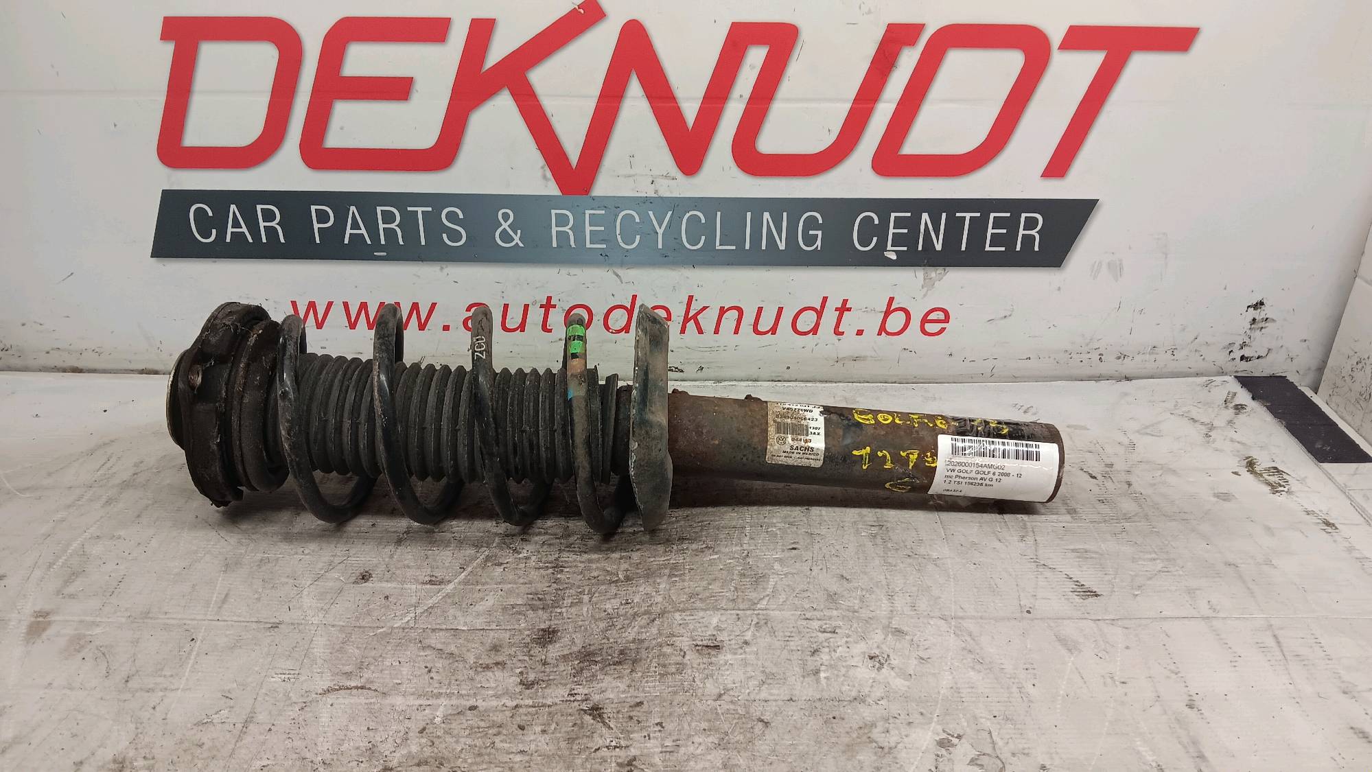 Mc Pherson links voor Vw GOLF 6 2008 - 12