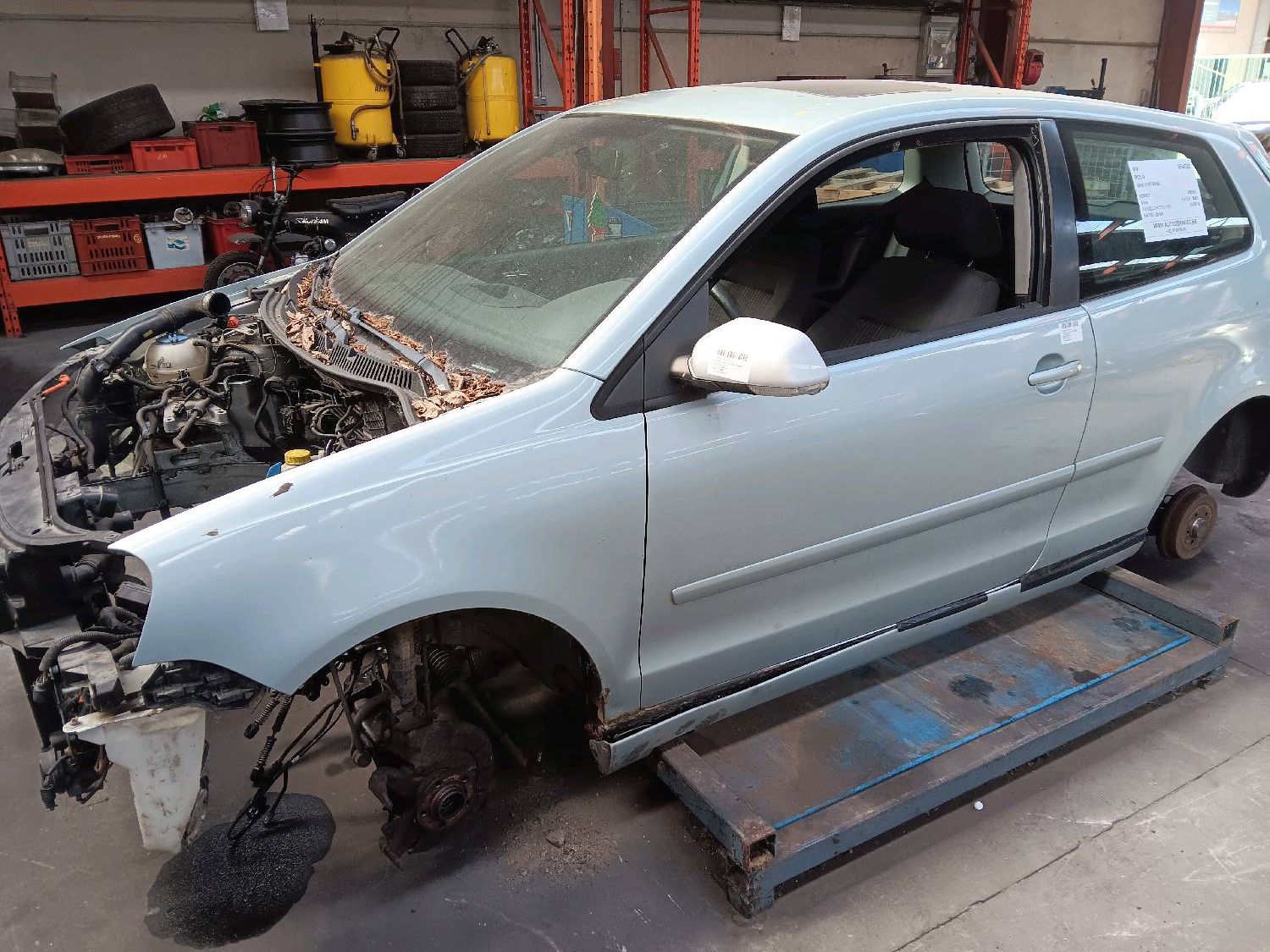 Buiten spiegel Links Elec Vw POLO 2005 - 09 9N3
