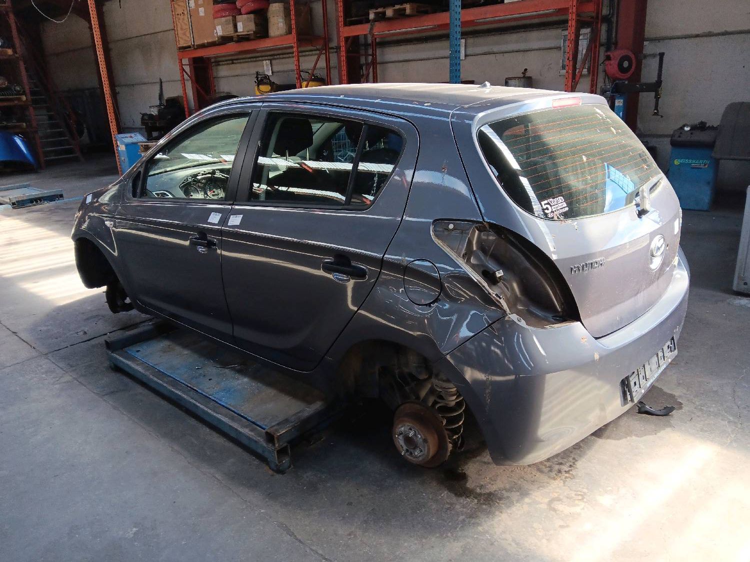 Deur links achter Hyundai I20 I 2009 - 12