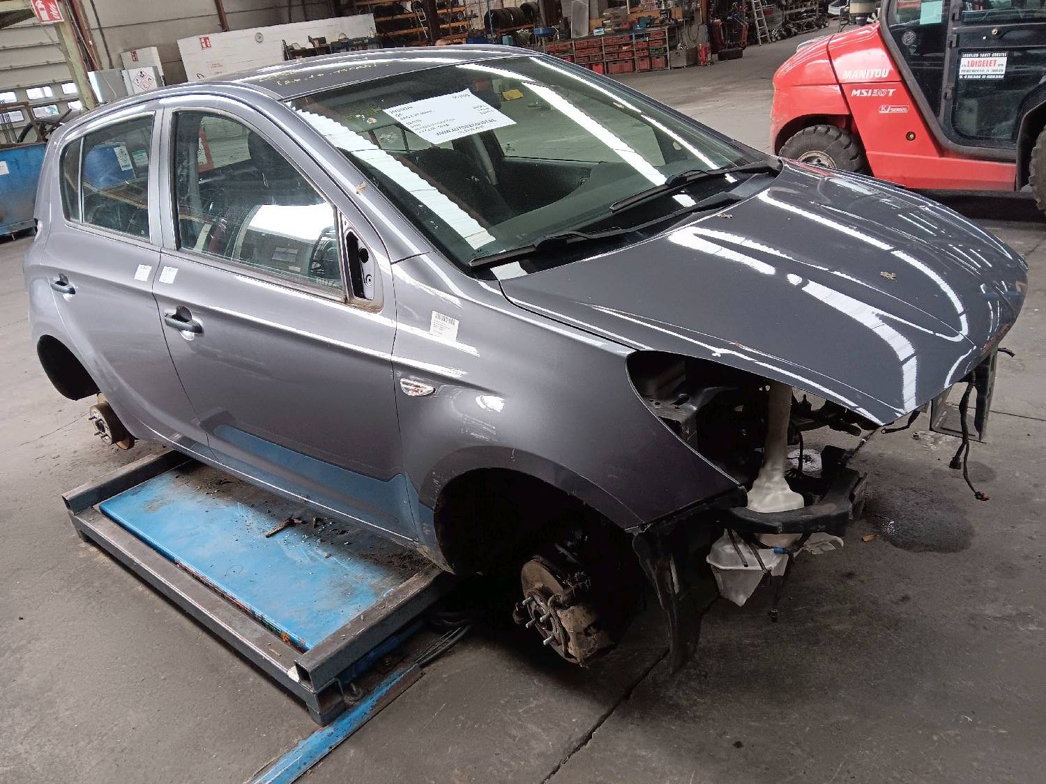 Vleugel rechts voor Hyundai I20 I 2009 - 12