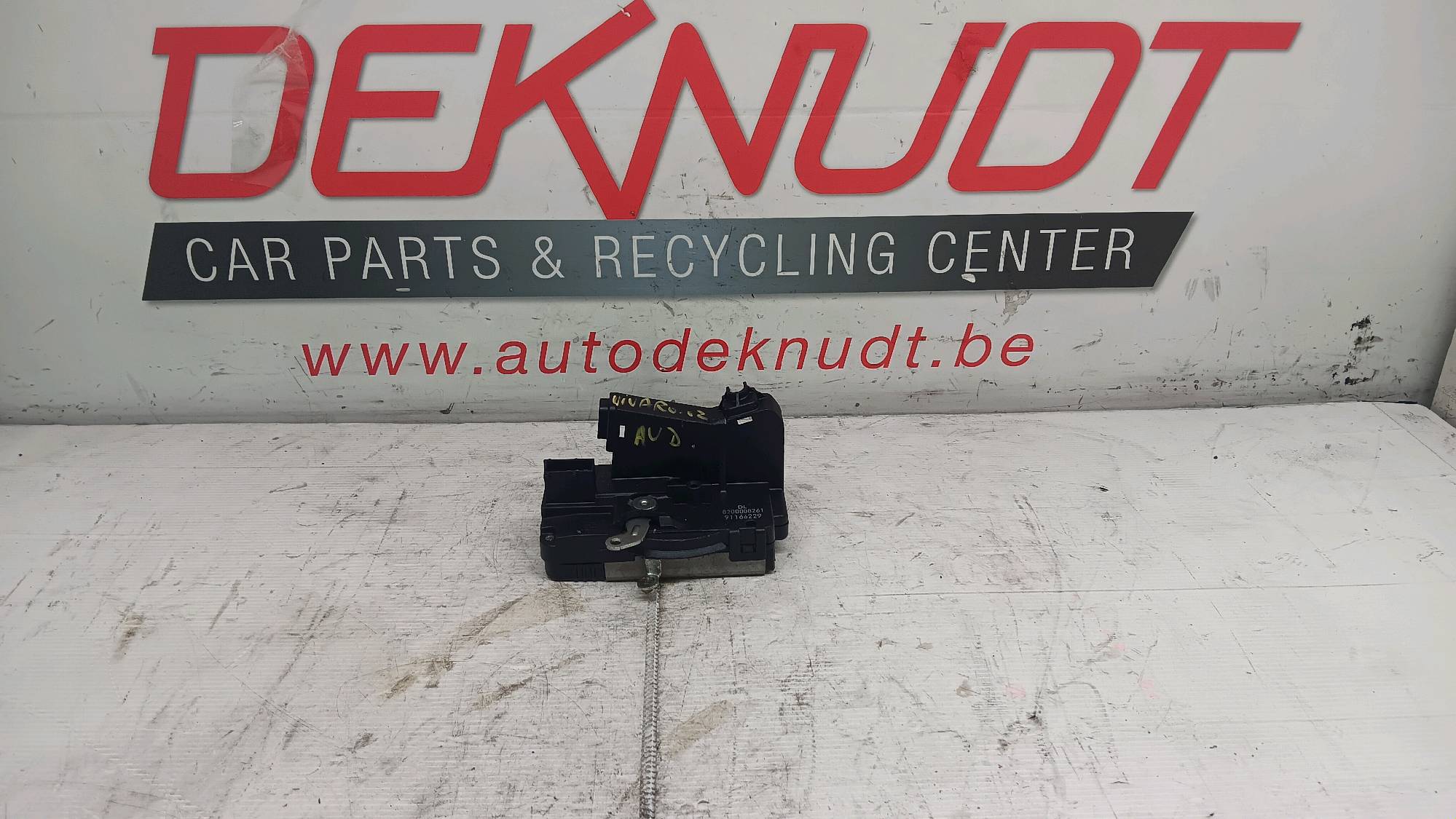 Deurslot recht voor Opel VIVARO A 2001 - 06