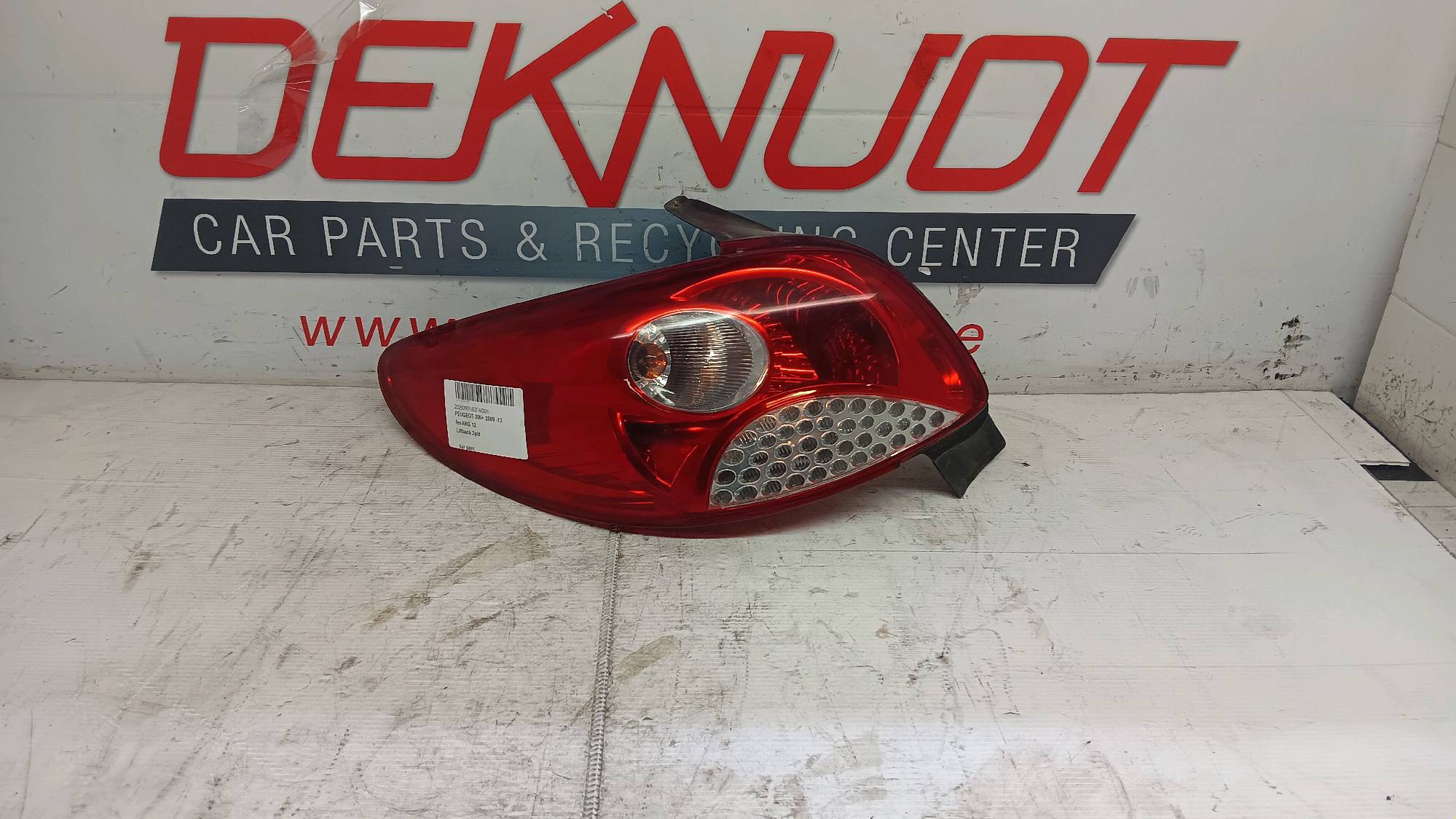 Lichtblok links achter Peugeot 206+ 2009 -13