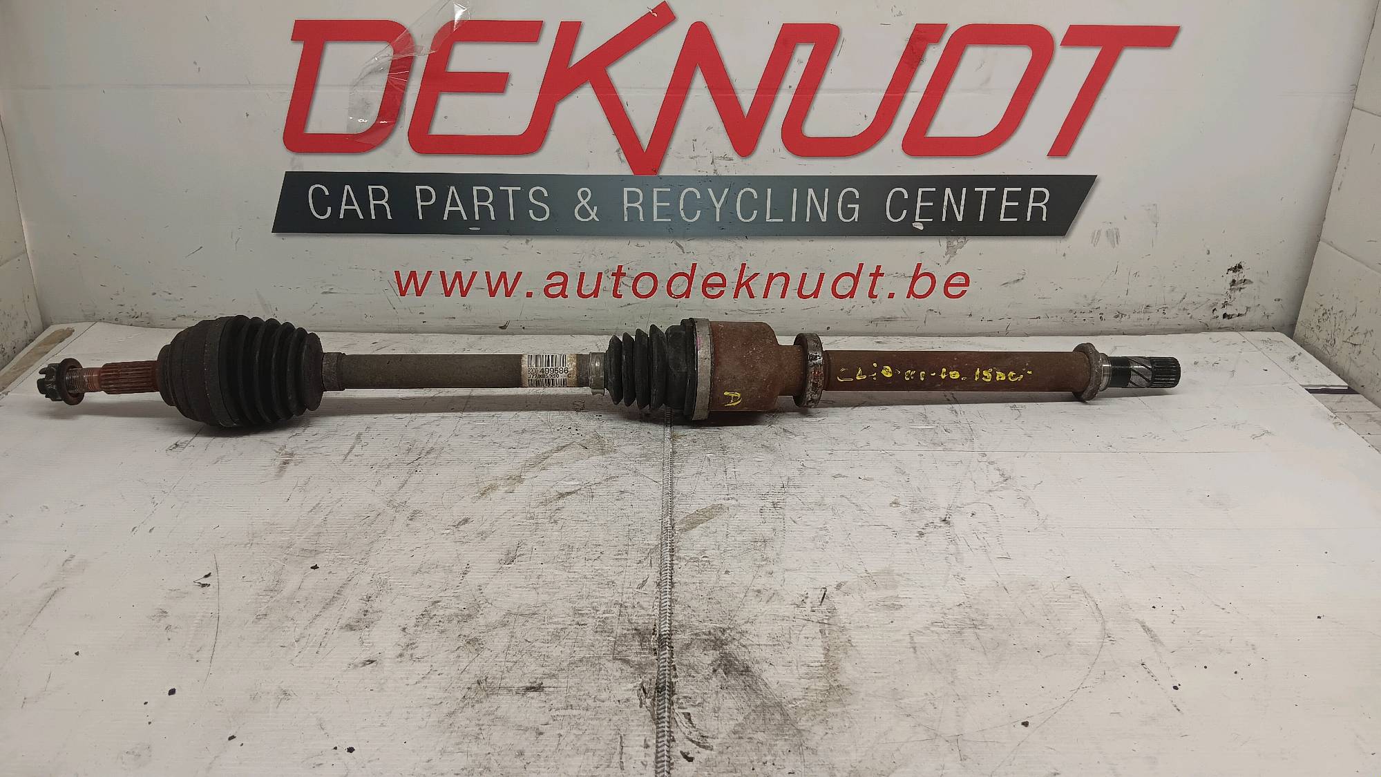 Kardan rechts voor Renault CLIO III 2009 - 12