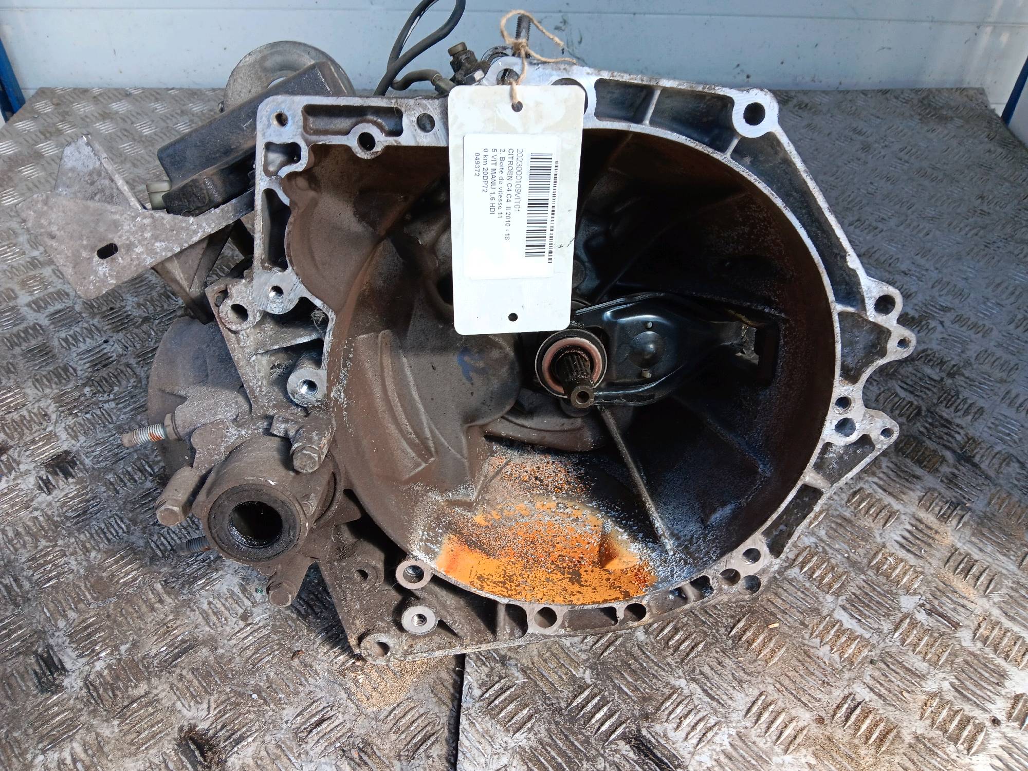 2. Boite de vitesse Citroen C4  II 2010 - 18