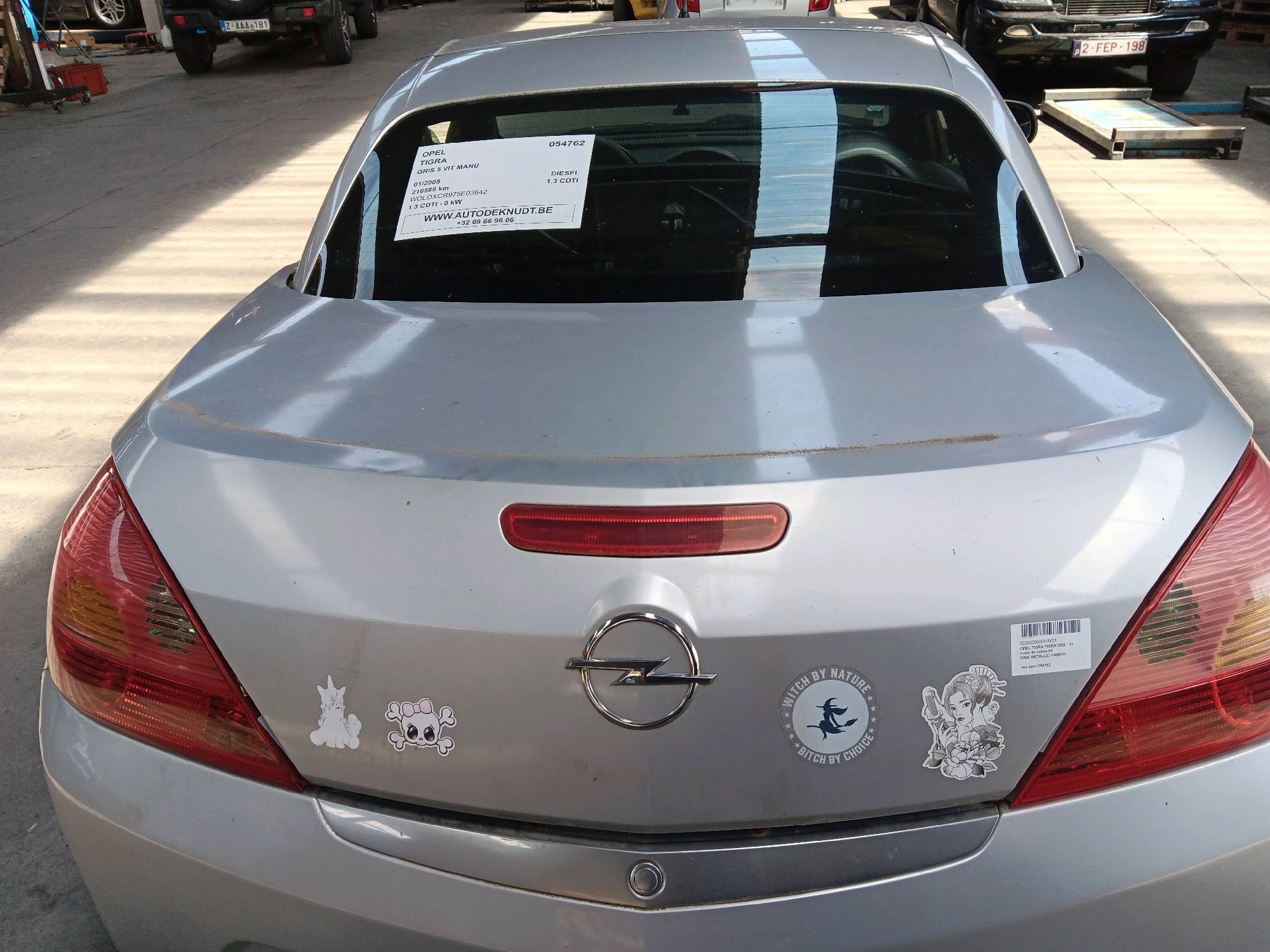 Kofferdeksel Opel TIGRA 2004 - 11