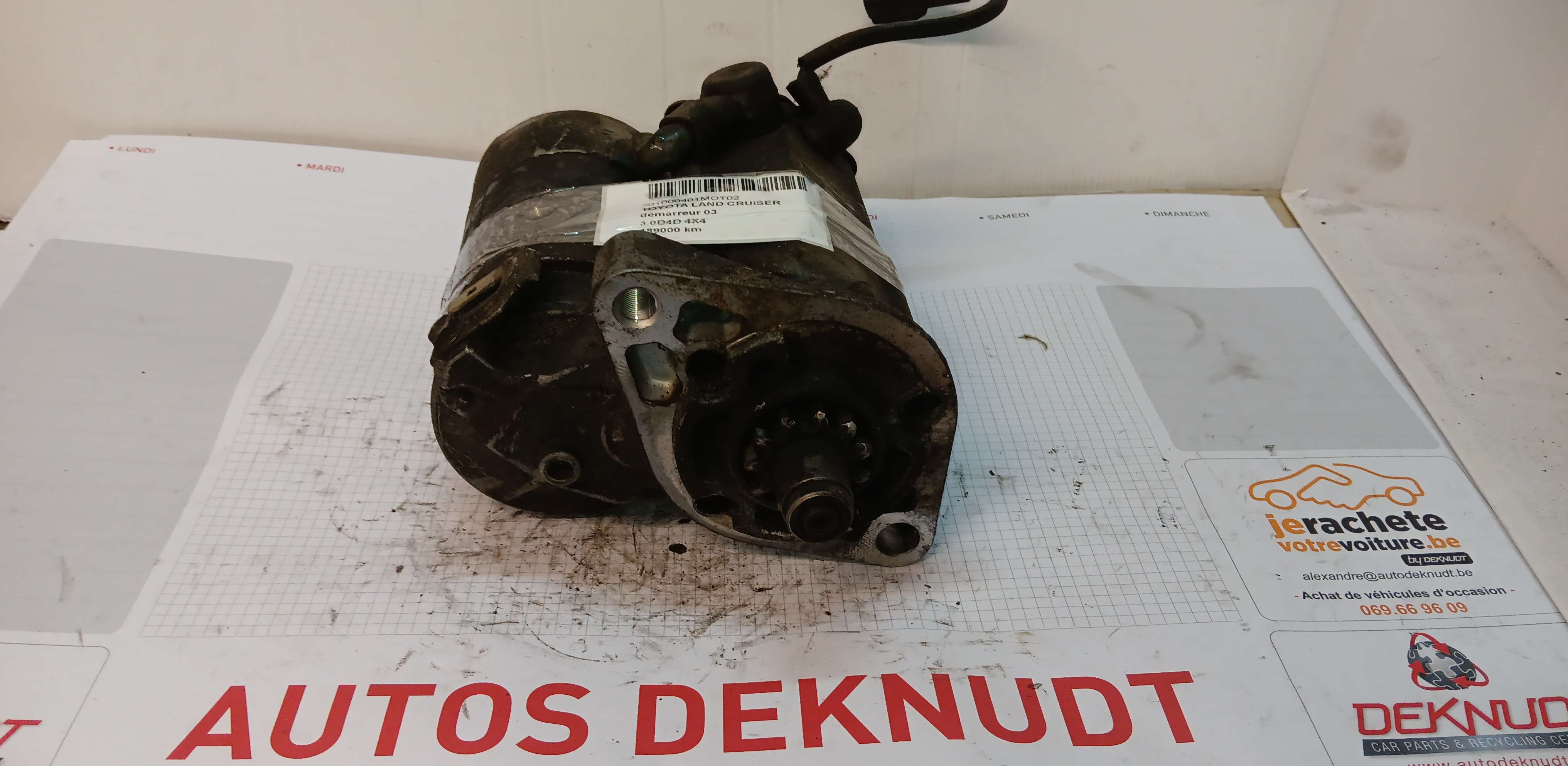 Démarreur Toyota LAND CRUISER SERIE 90 1996 - 02