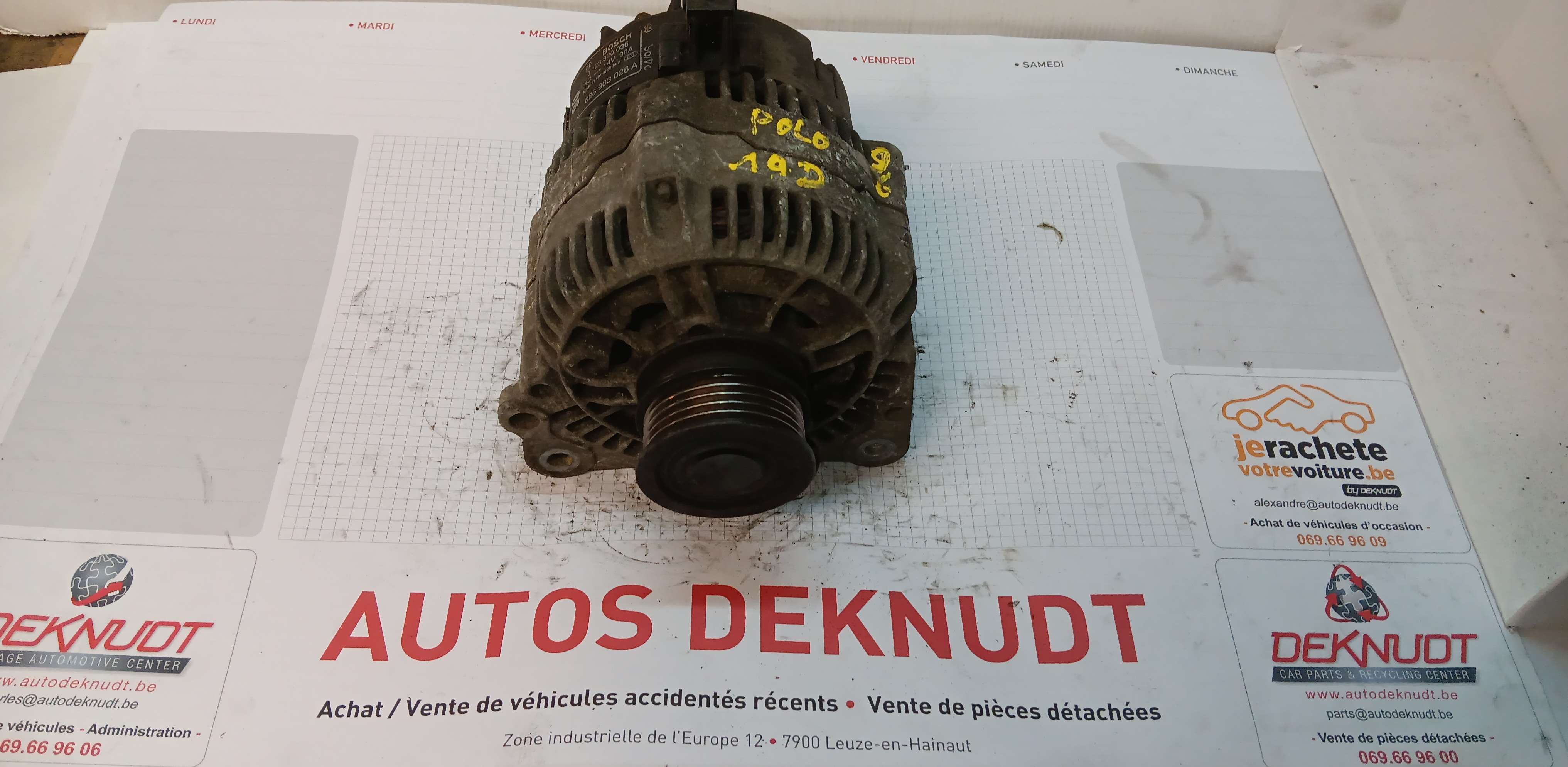 Alternator Vw POLO 1994 - 99 6N