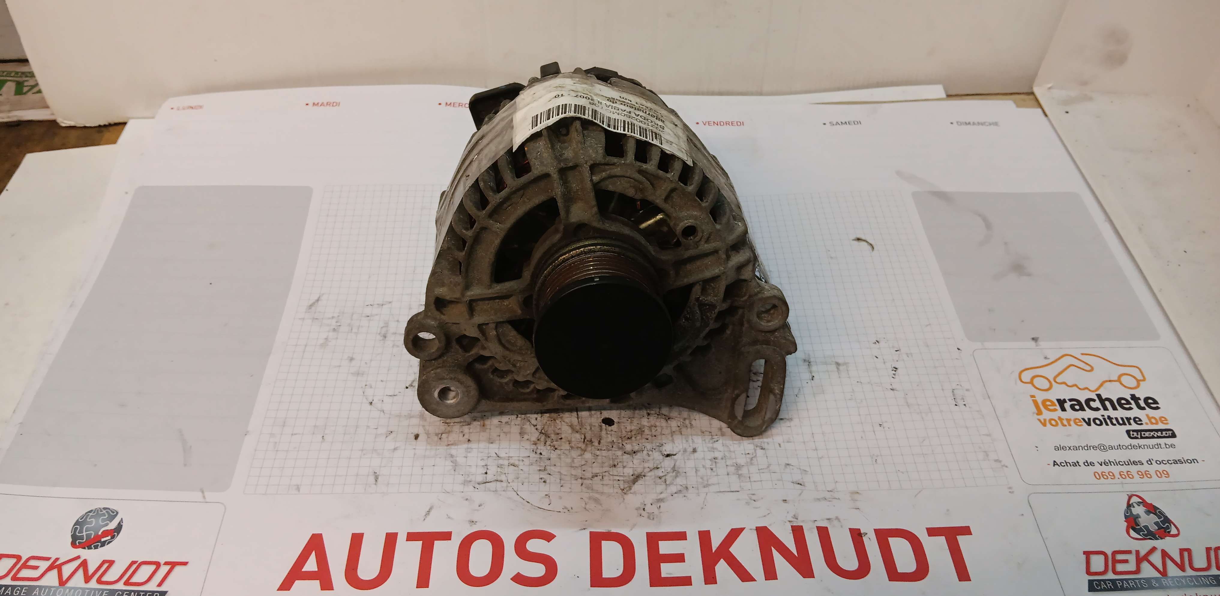 Alternator Skoda FABIA II 2007 - 10