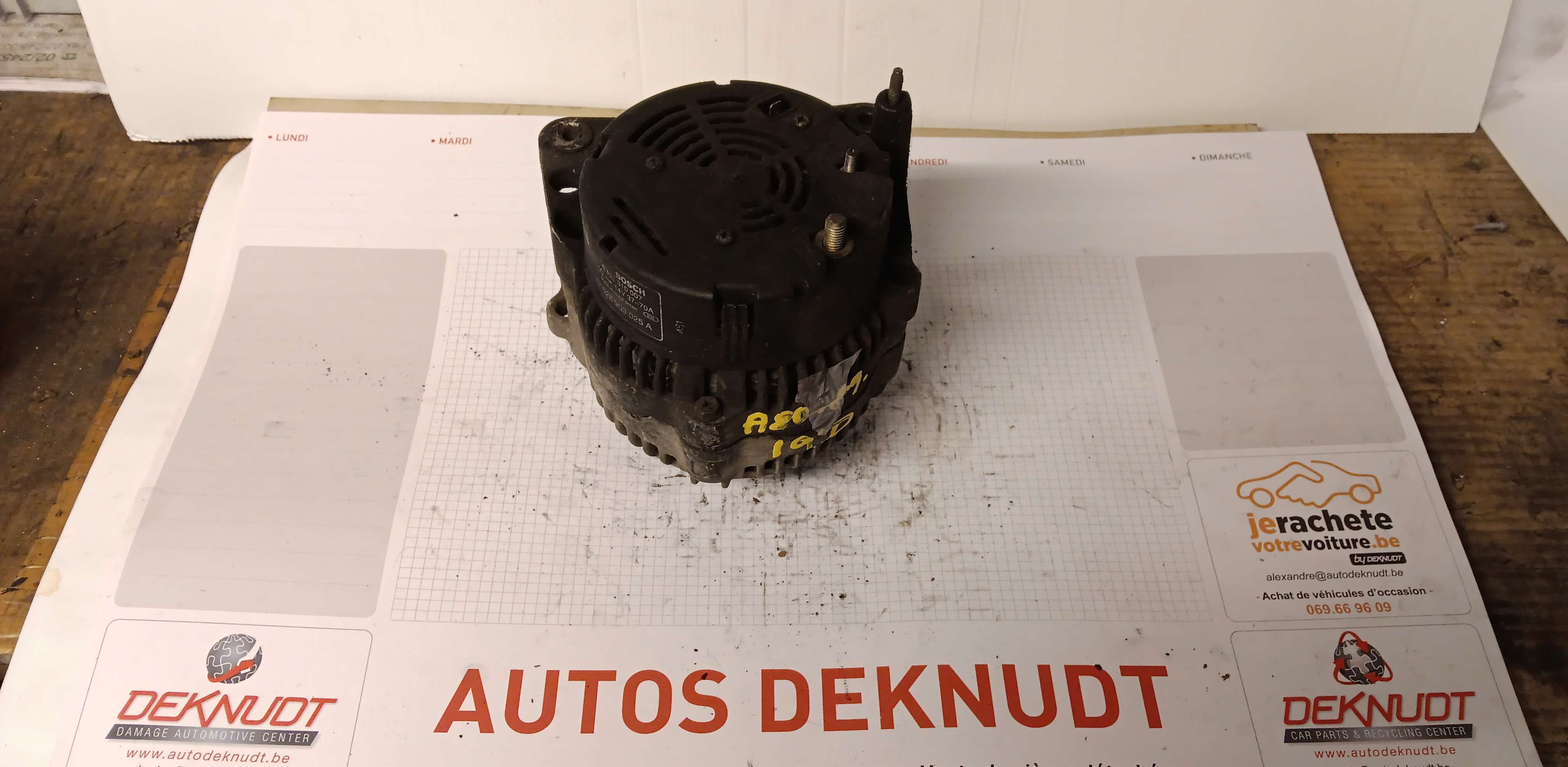 Alternator Audi 80   1986 - 91 B3